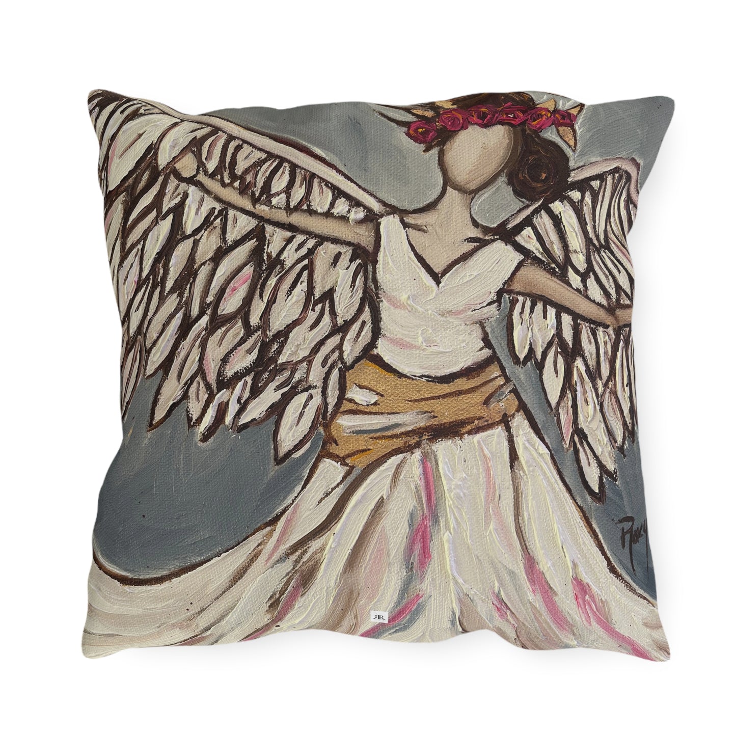 Angel Rising Outdoor Pillows