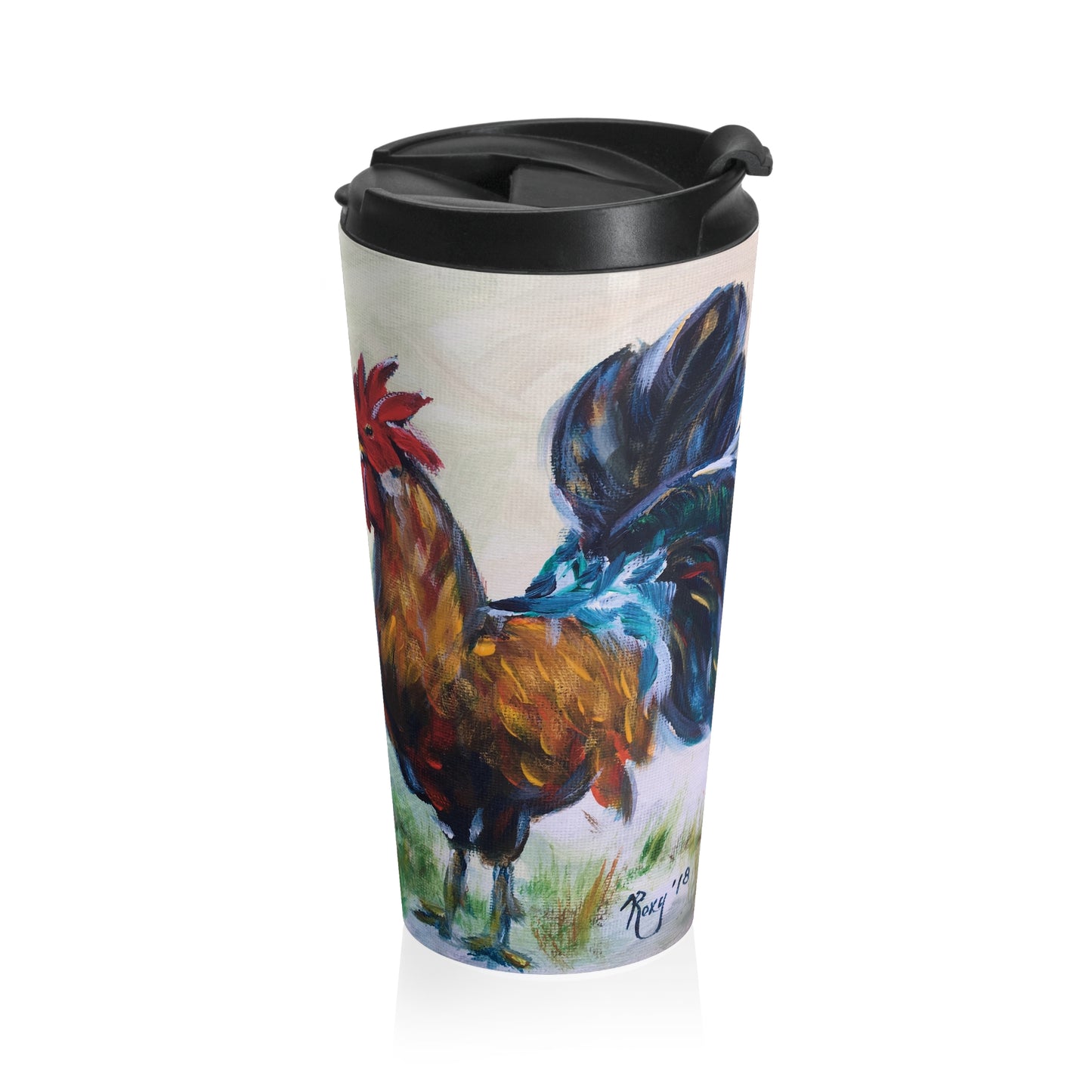 I'm Sexy and I Know it! (Rooster) Stainless Steel Travel Mug
