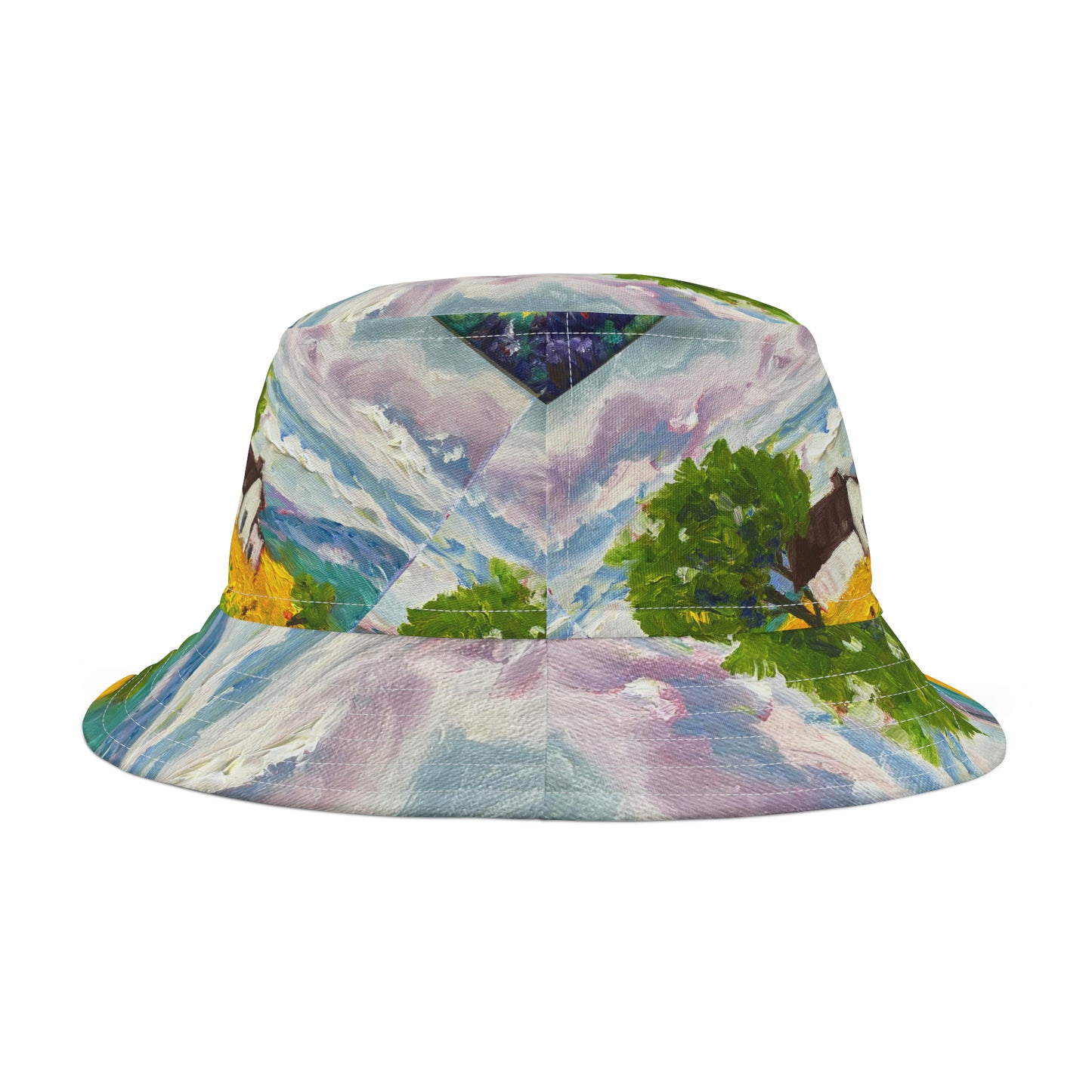 Sunflowers and Lavender Provence Bucket Hat