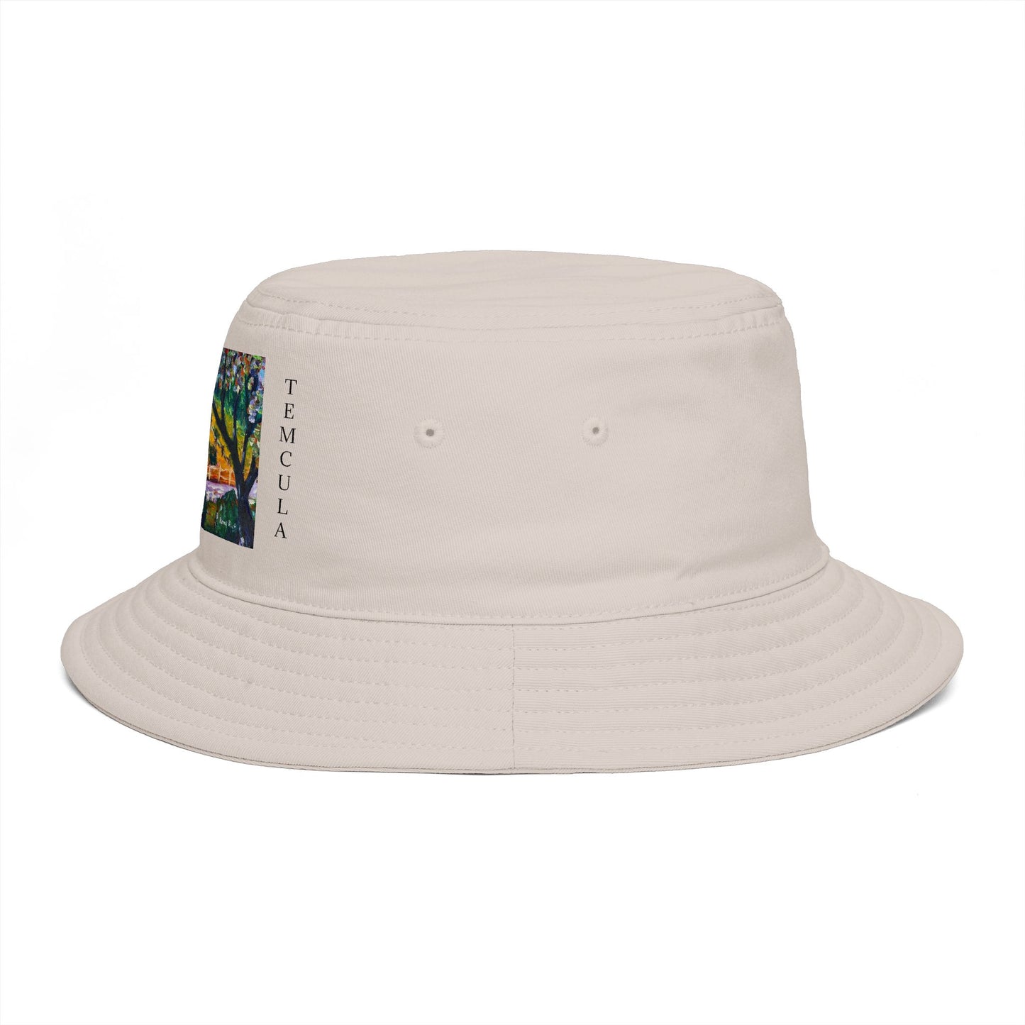 Roxy Rich Fine Art  Rancho California Road TEMECULA - Bucket Hat — Stylish Durable Travel Hat