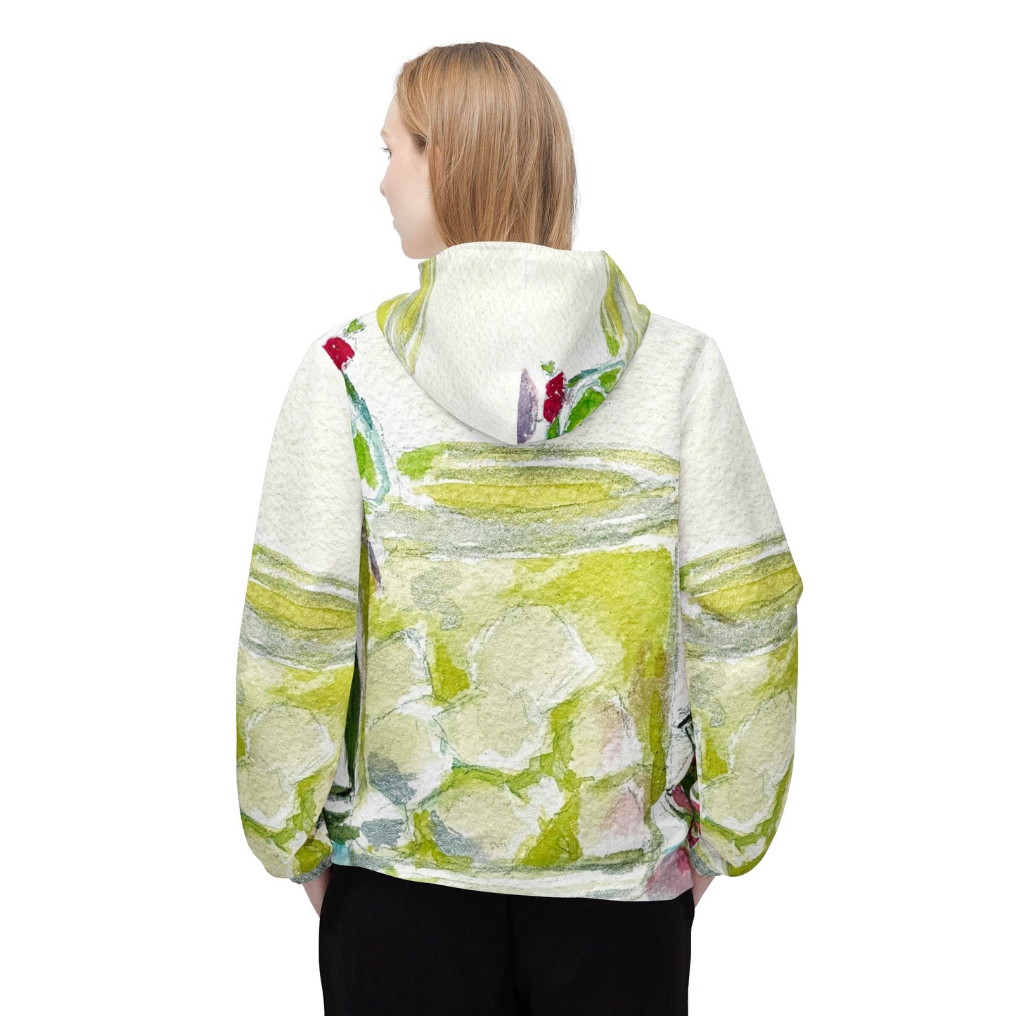 Lightweight Windbreaker Jacket — Margarita and Roses