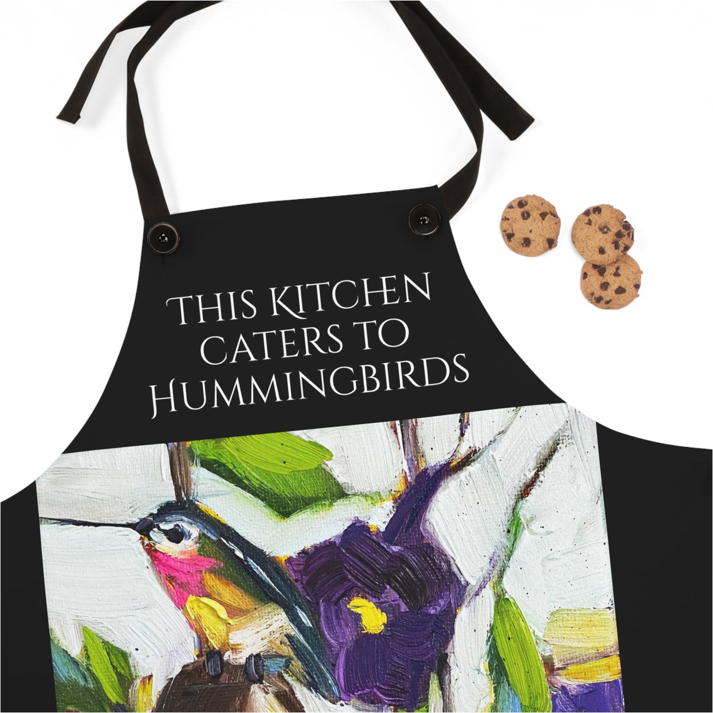 This Kitchen caters to Hummingbirds Apron