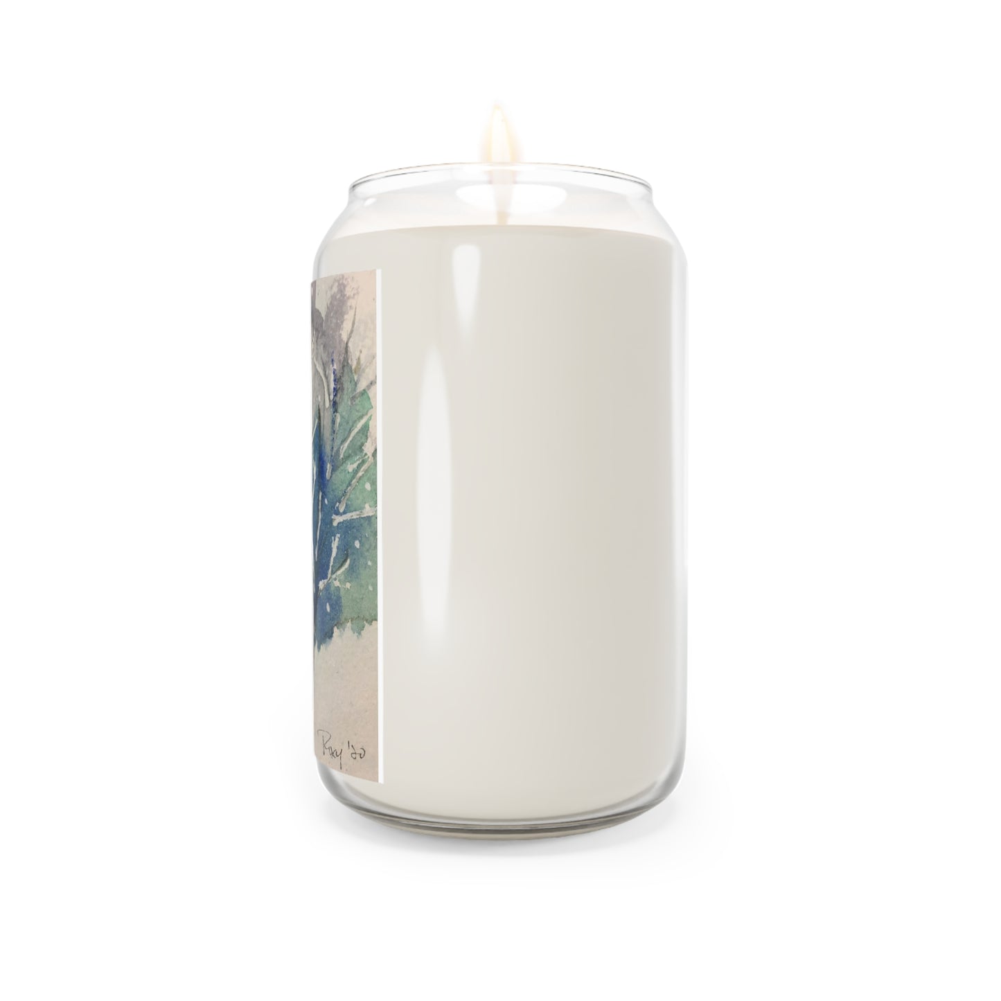 Winter Trees in Watercolor Scented Candle, 13.75oz