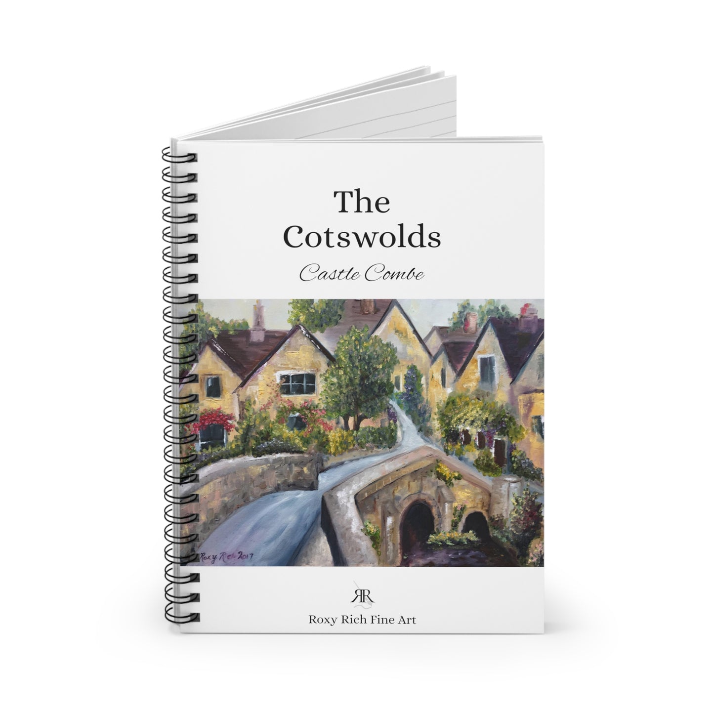 Castle Combe "Los Cotswolds" Cuaderno de espiral