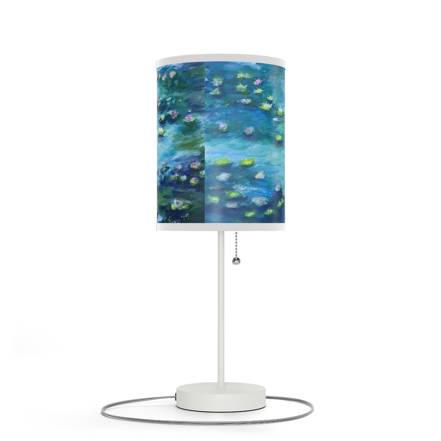 Water Lilies  Lamp on a Stand, US|CA plug