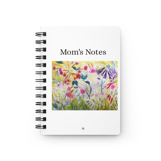 Mom;s Notes- Hummingbirds-With Sentiments Spiral Bound Journal