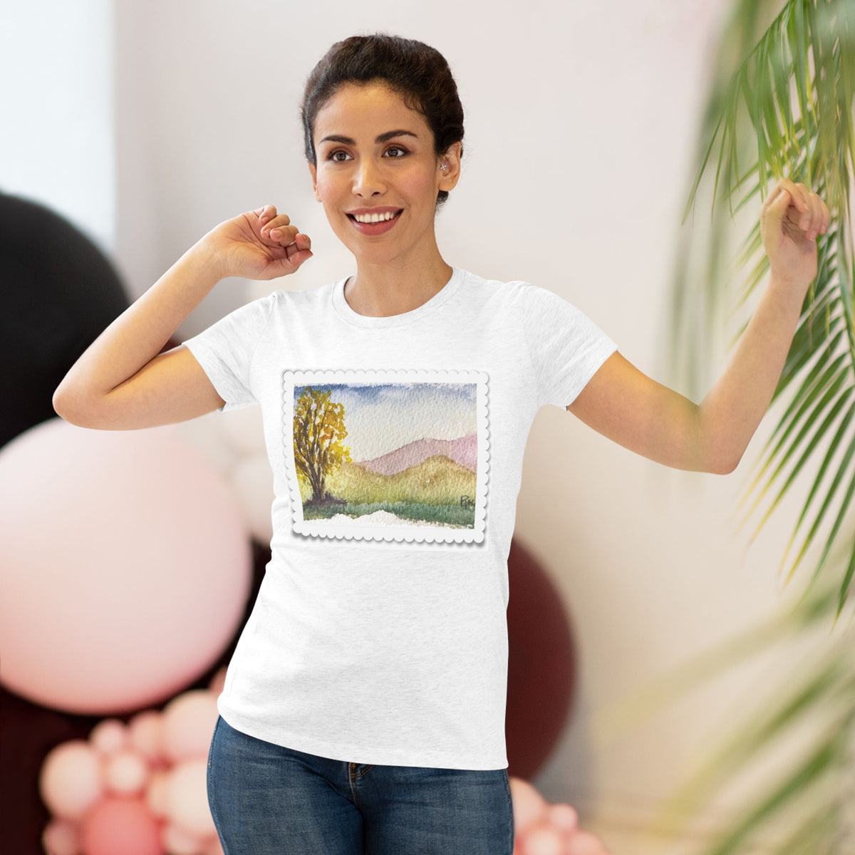 Cottonwood- Women's fitted Triblend Tee  tee shirt