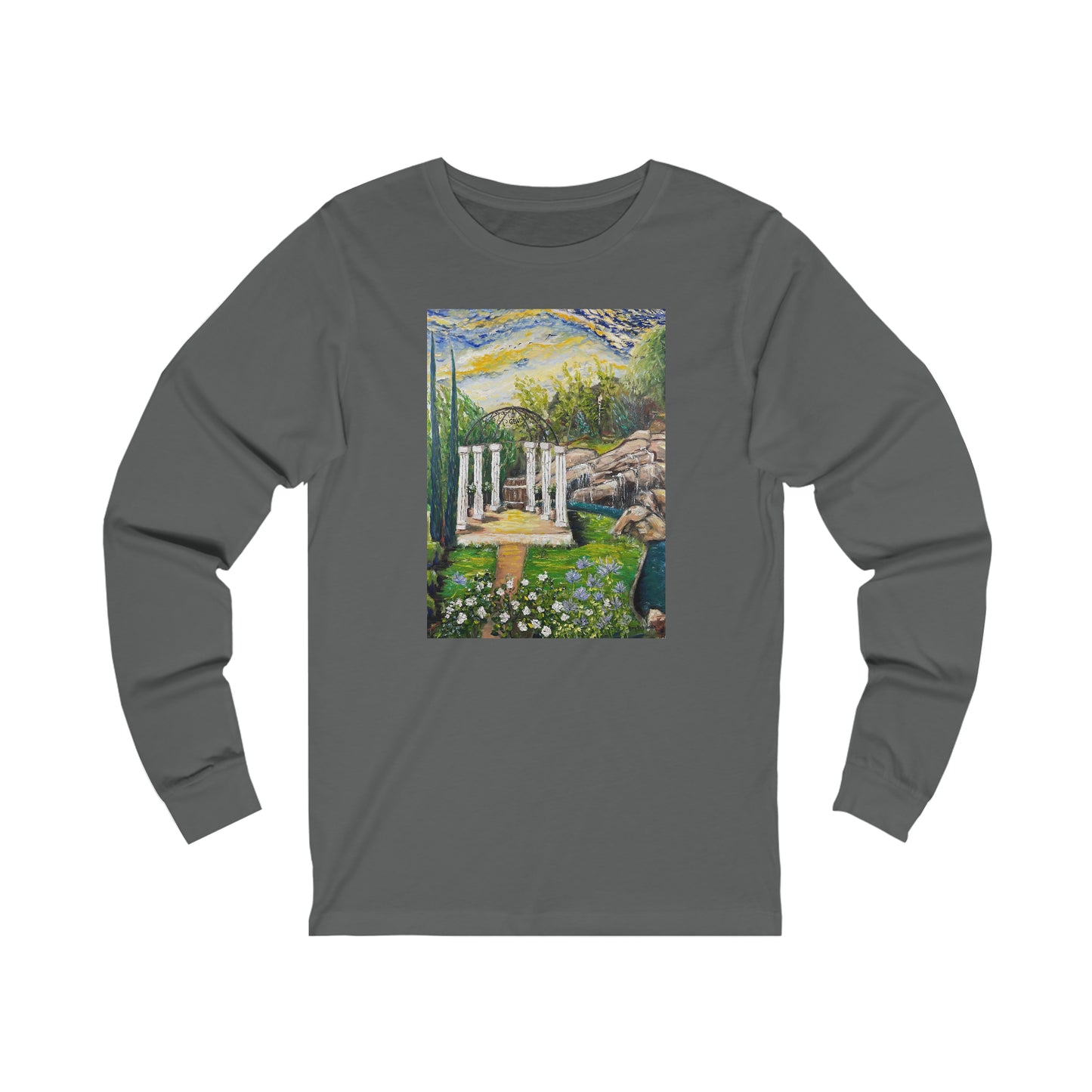 The Pergola at GBV Unisex Jersey Long Sleeve Tee