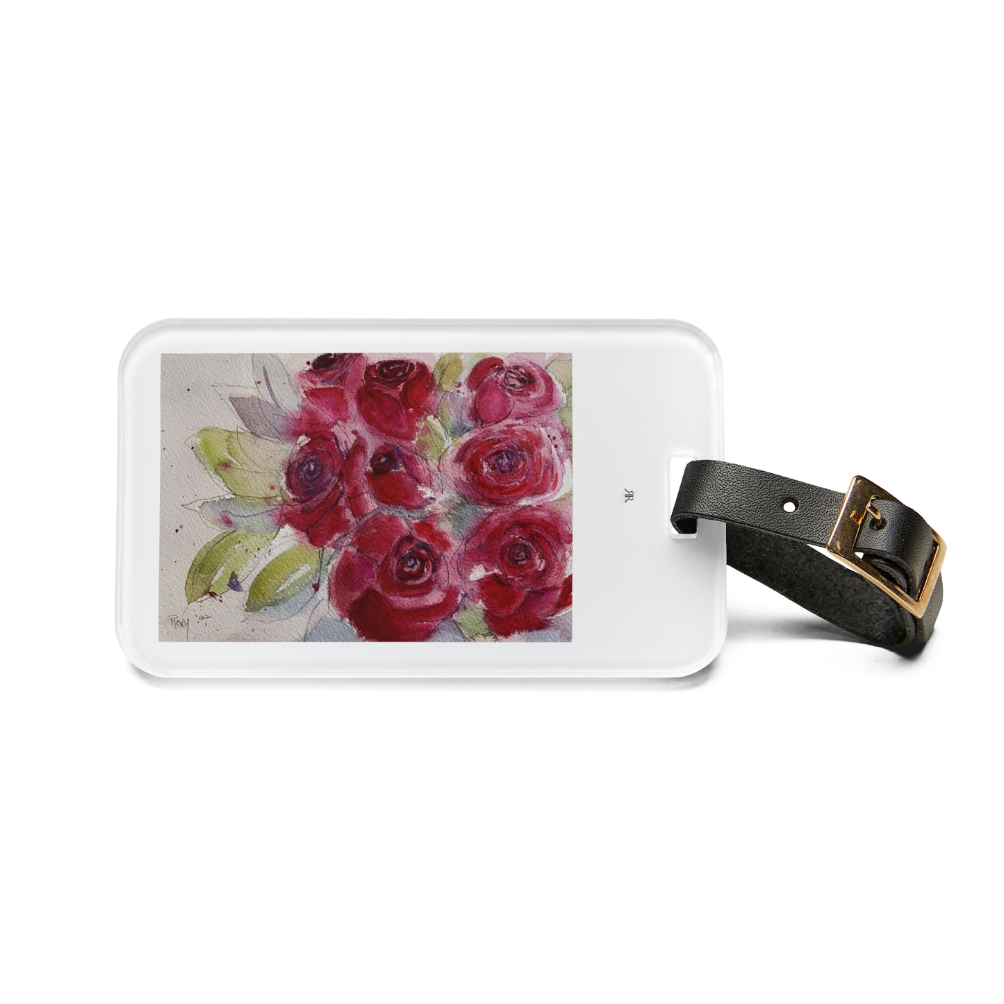 Red Roses Luggage Tag