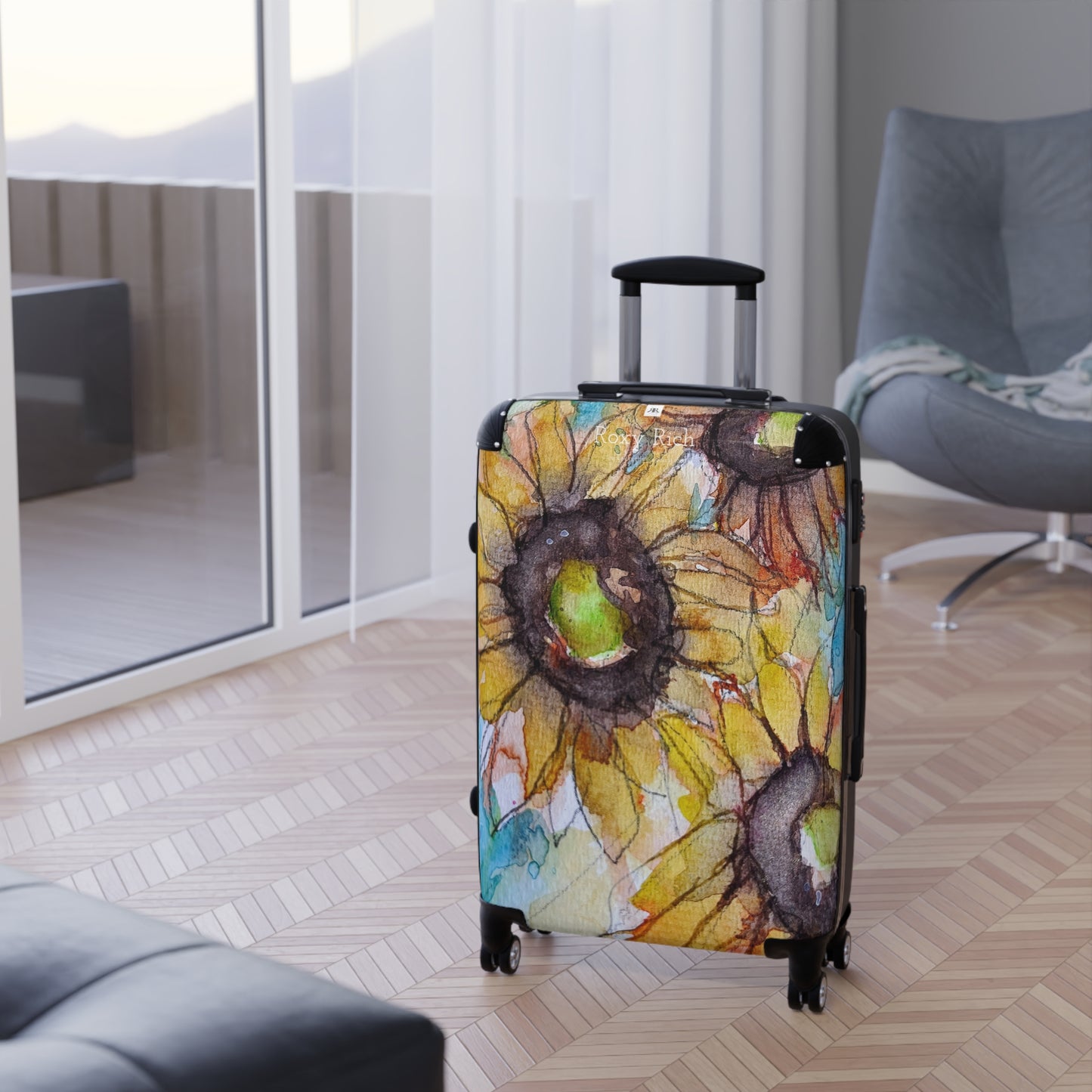 Sunflowers Carry On Suitcase (+2 Sizes)