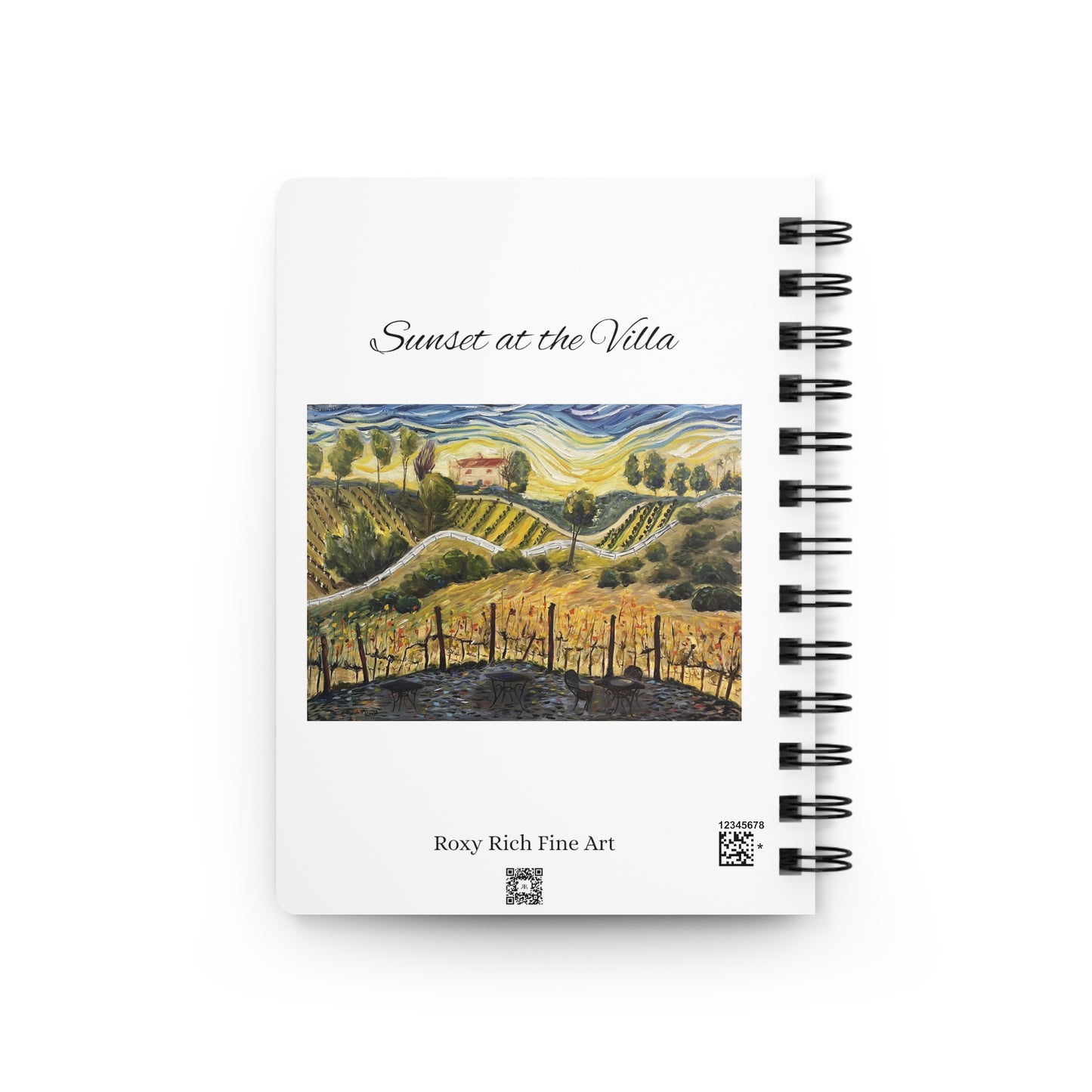 Gershon Bachus Vintners #2- Spiral Bound Journal