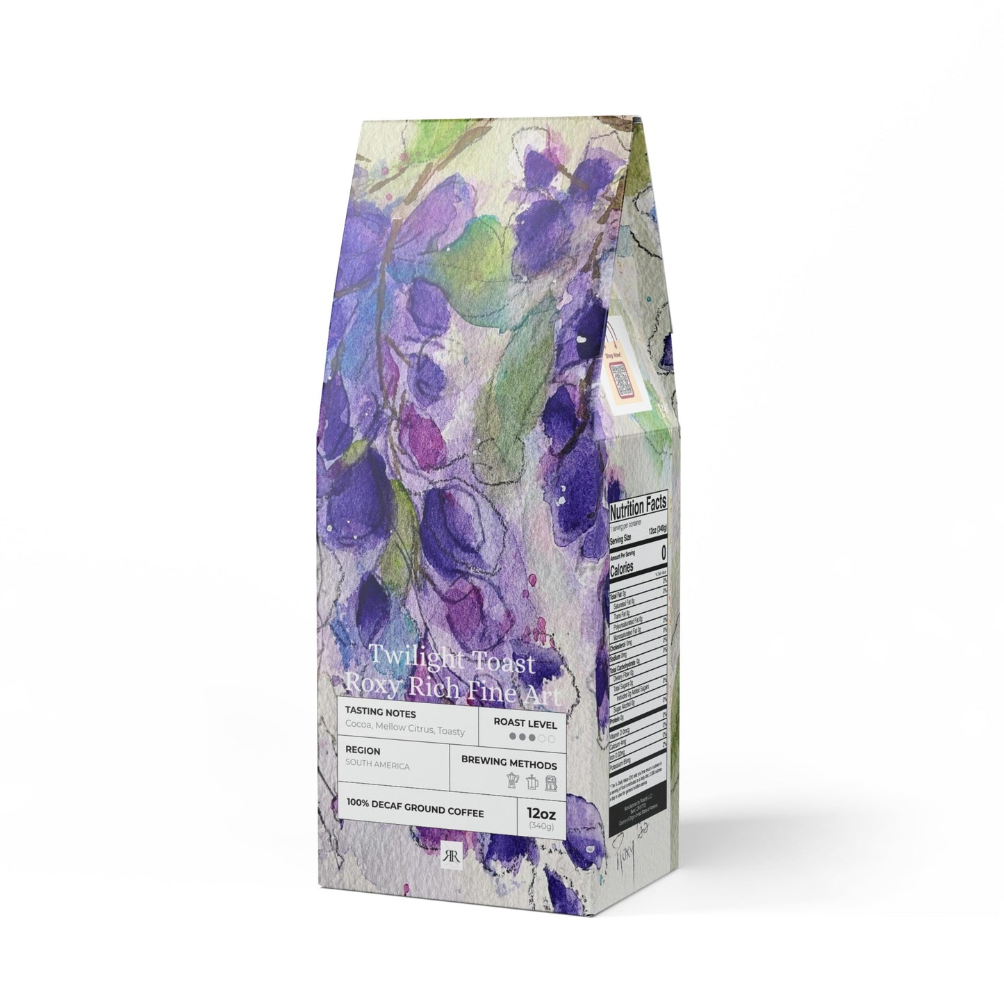 Purple Wisteria -Twilight Toast- Decaf Coffee Blend