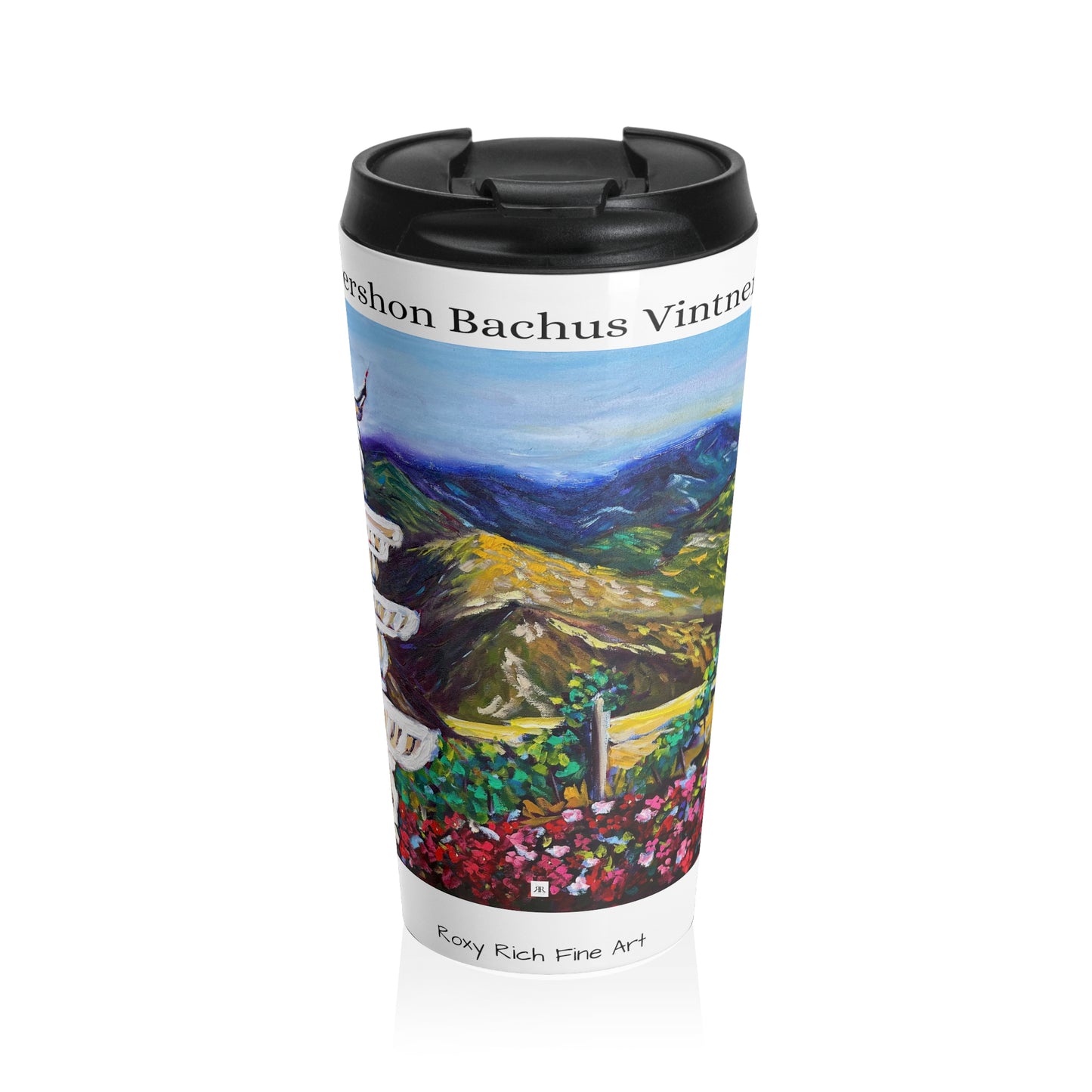 Fountain Vista Gershon Bachus Vintners Stainless Steel Travel Mug