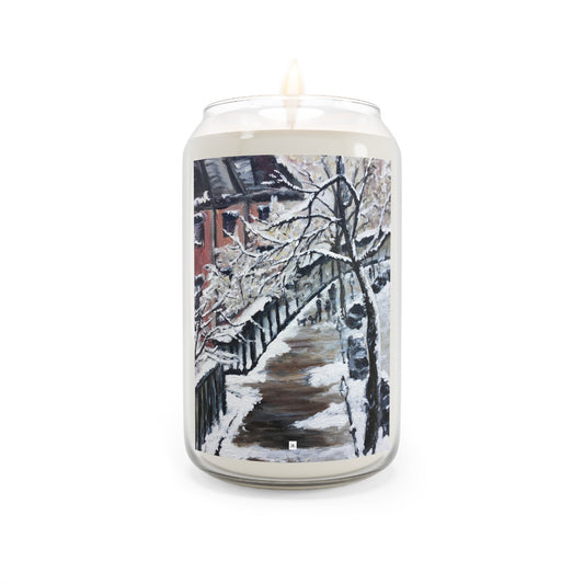 Snowy Morning (Boston) Scented Candle, 13.75oz