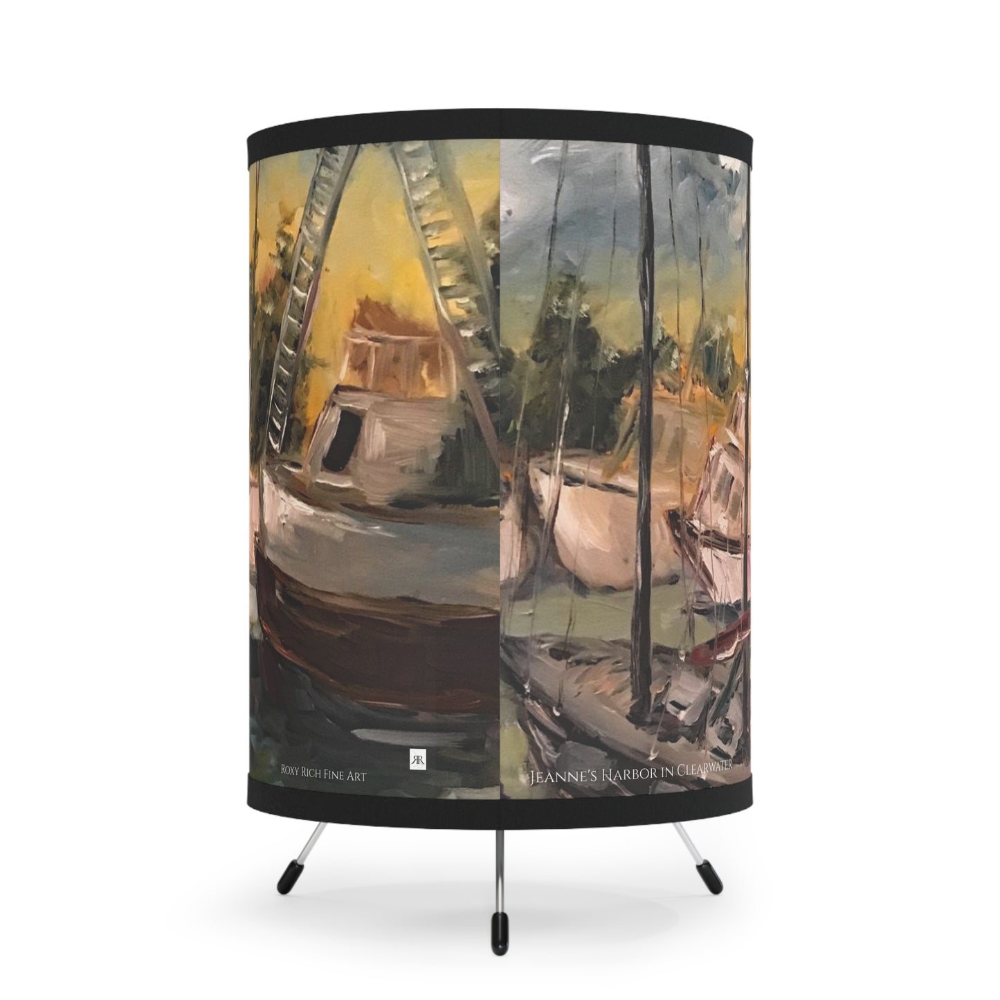 Jeannes Harbor (Clearwater) Tripod Lamp