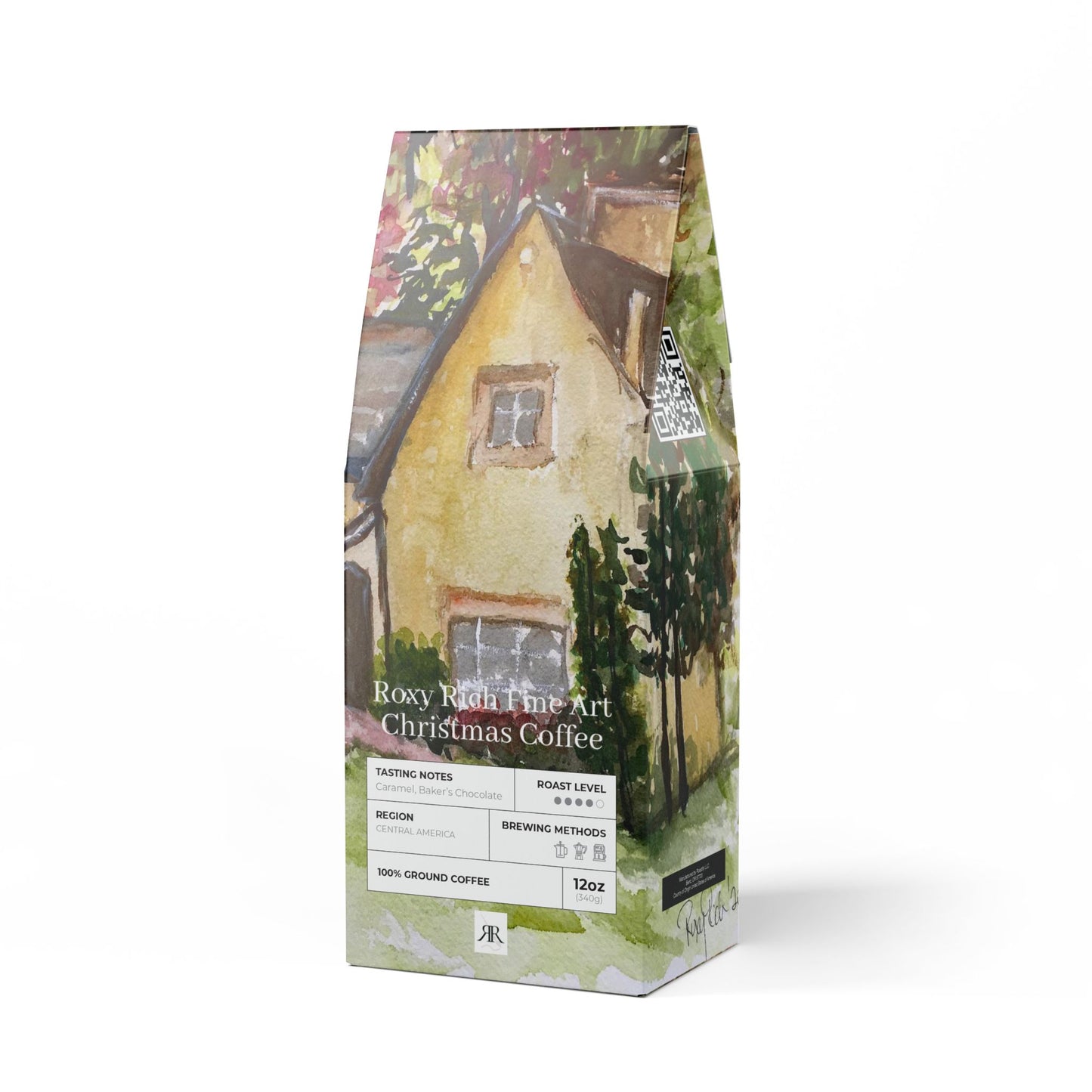 Woodswell Cottage Owlpen Manor Cotswolds Christmas Coffee- (Medium-Dark Roast)