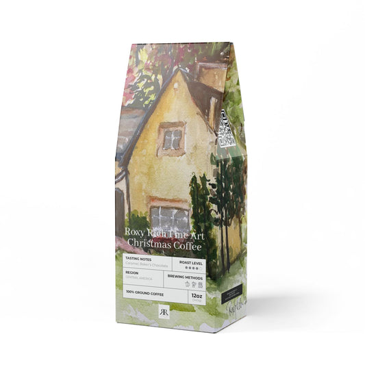 Woodswell Cottage Owlpen Manor Cotswolds Christmas Coffee- (Medium-Dark Roast)