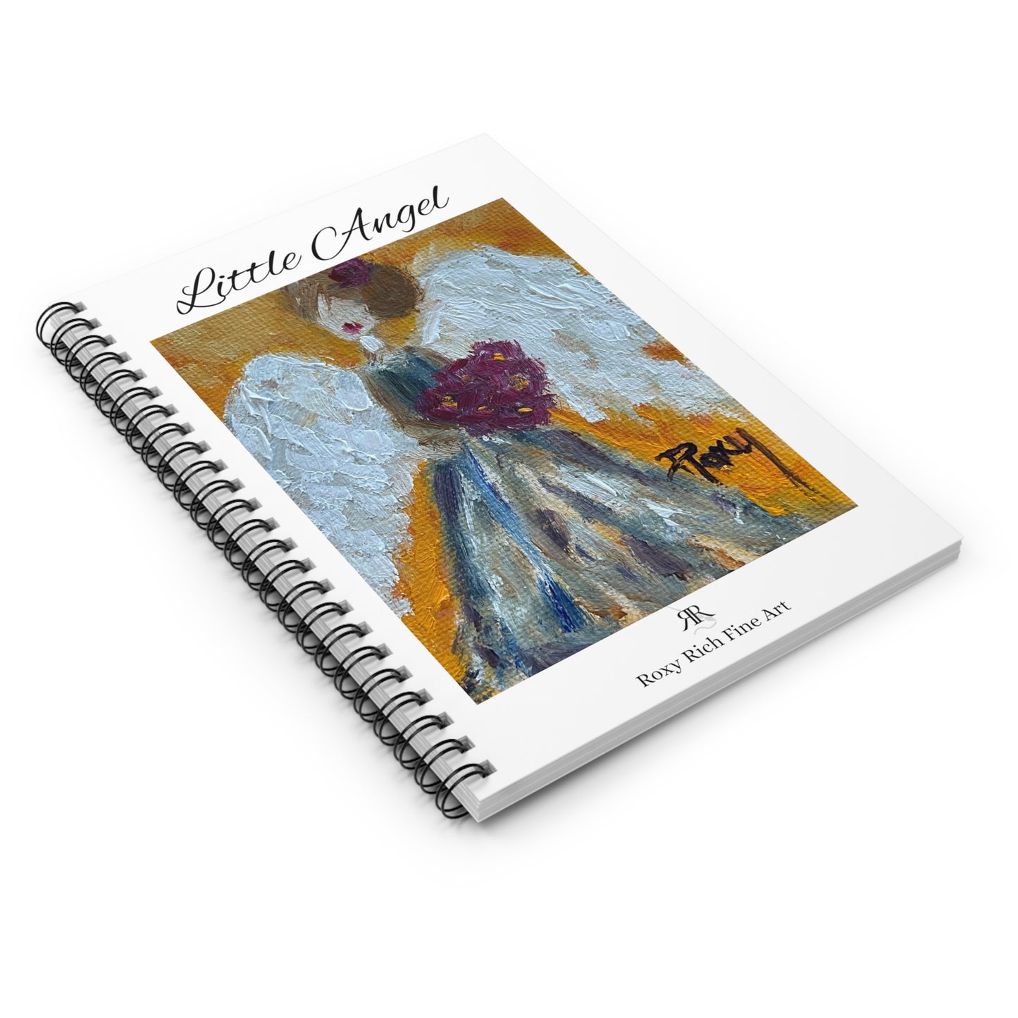 Little Angel "Mourning Angel" Spiral Notebook