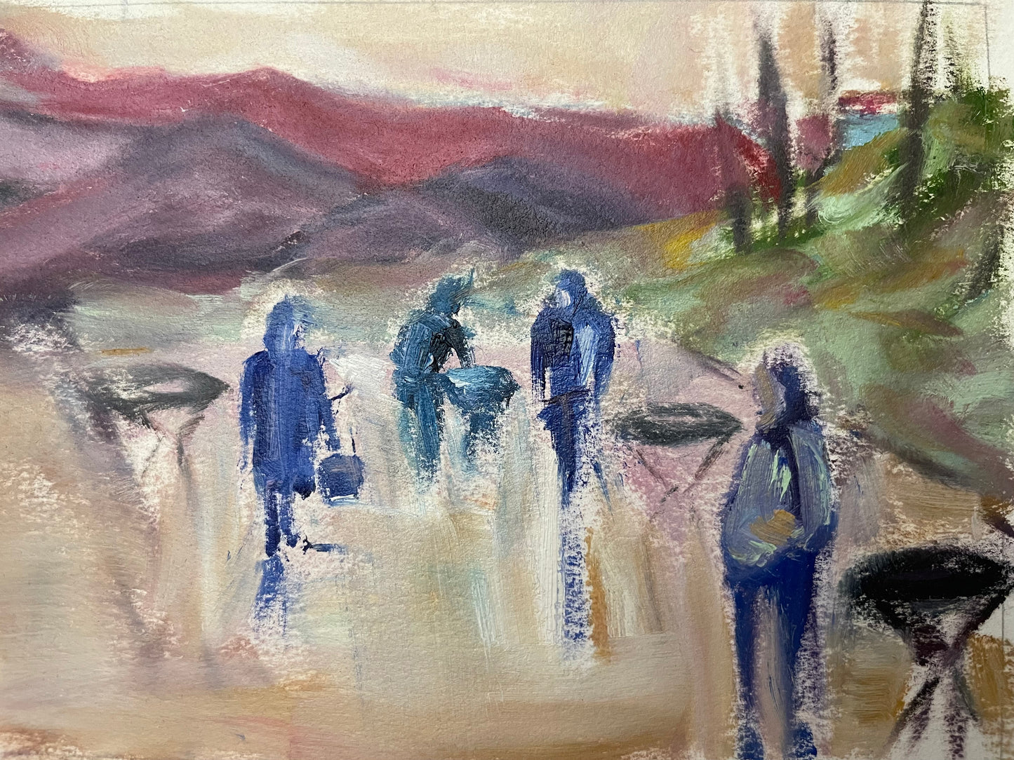 Echoes of Eve-Original Oil Painting-Figure Study