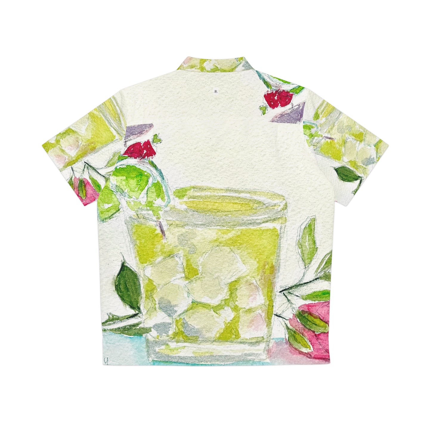 Men's Hawaiian Shirt- Margarita and Roses