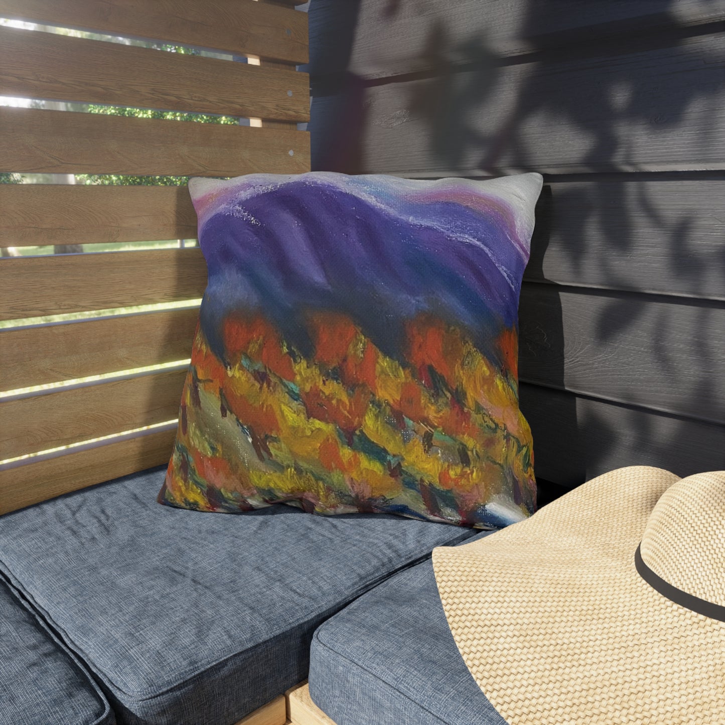 Misty Vines Outdoor Pillows