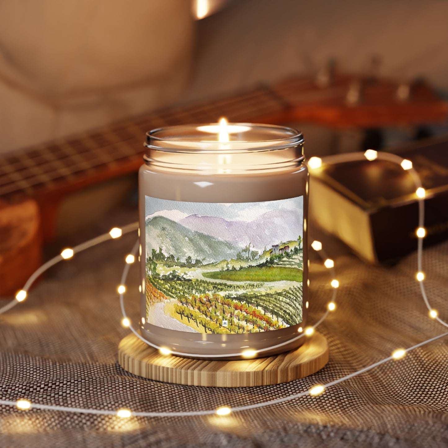 Scented Candle 9oz-Road Down from the Villa at GBV