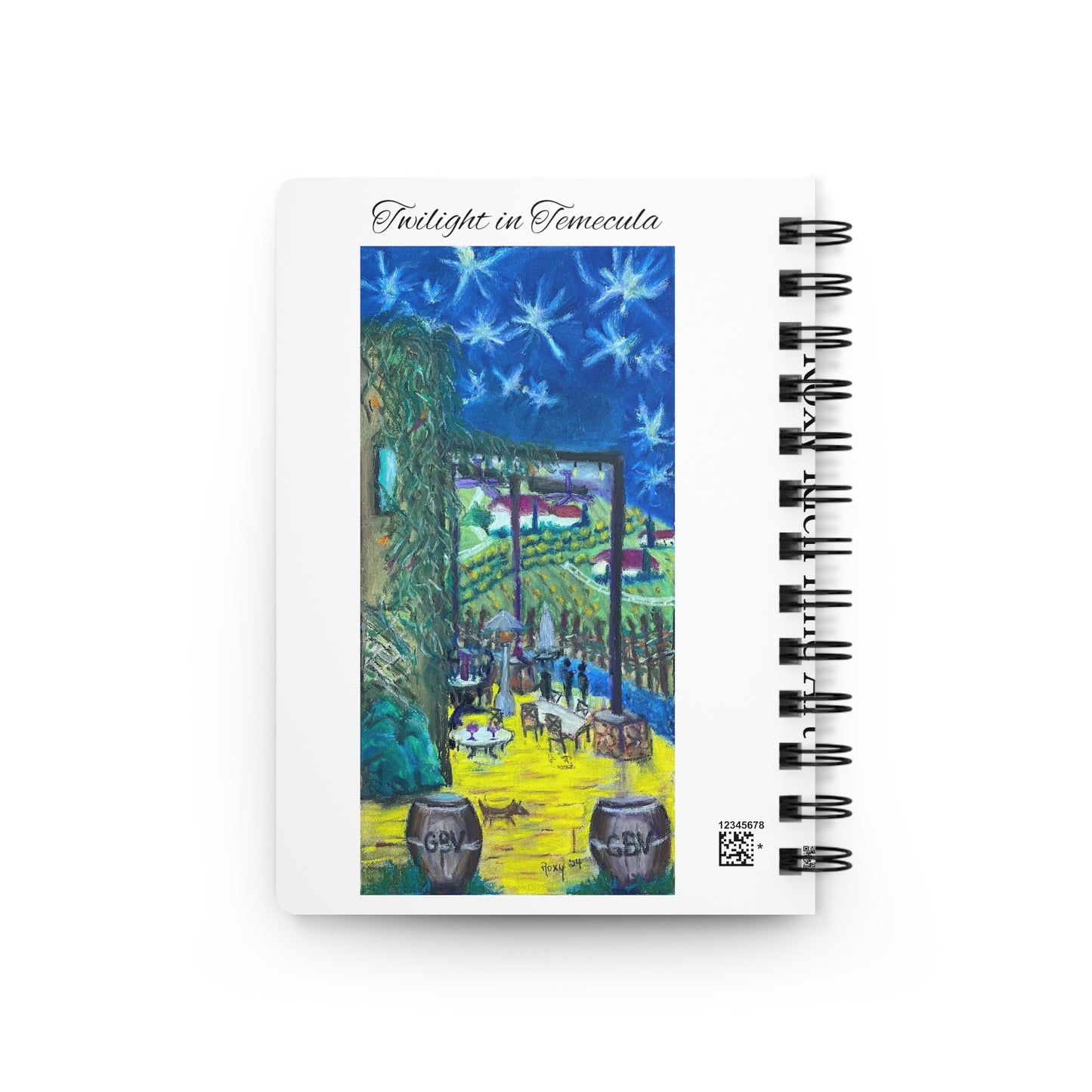 GBV Paintings Book 1-Temecula- Spiral Bound Journal