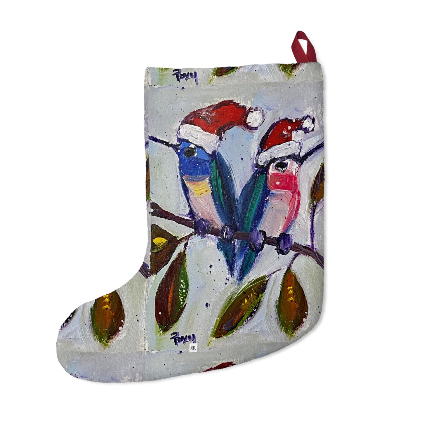 Holiday Hummingbirds Christmas Stocking