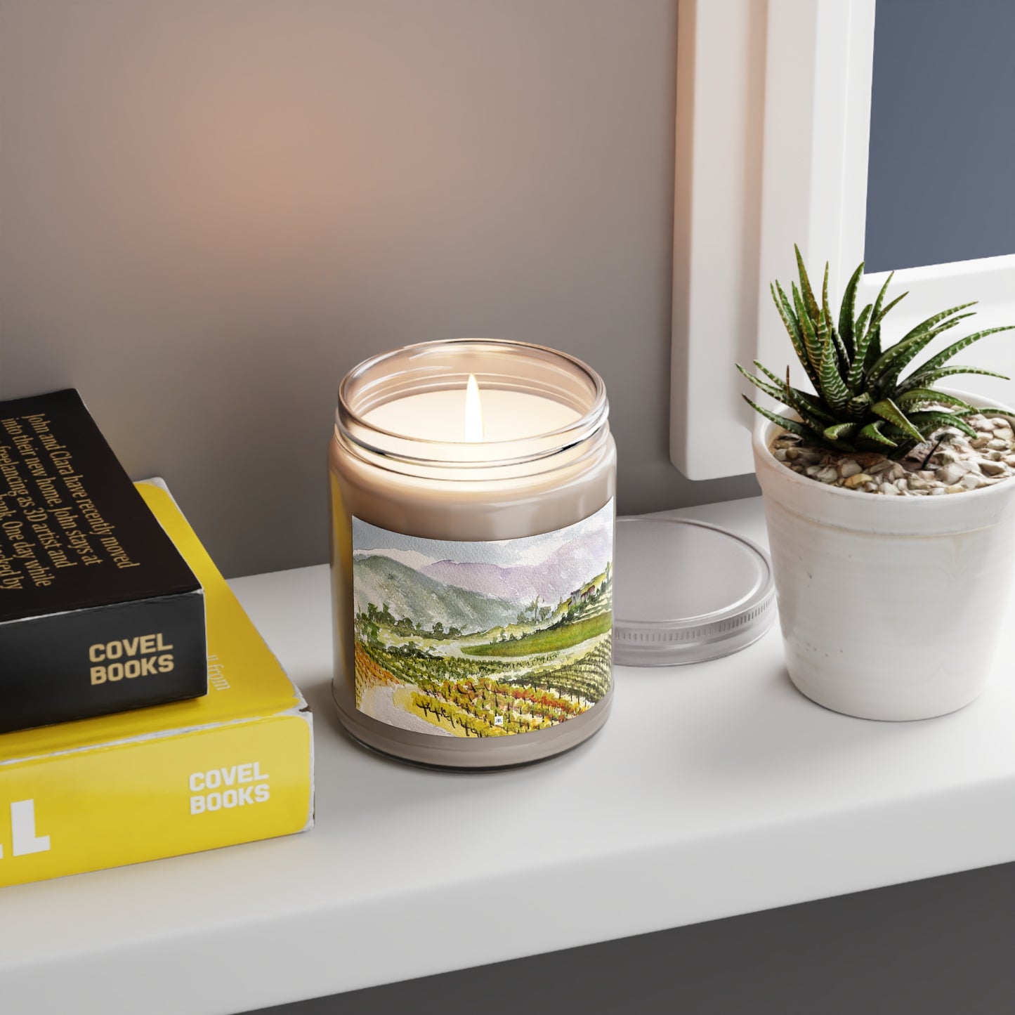 Scented Candle 9oz-Road Down from the Villa at GBV