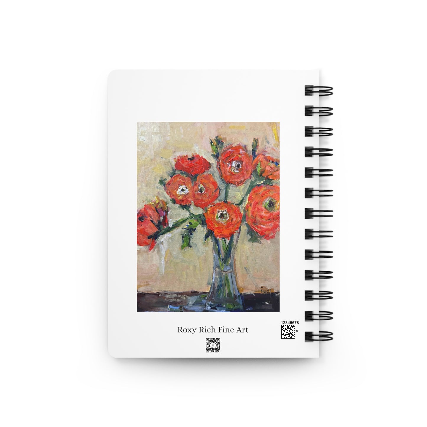 Flowers- Spiral Bound Journal