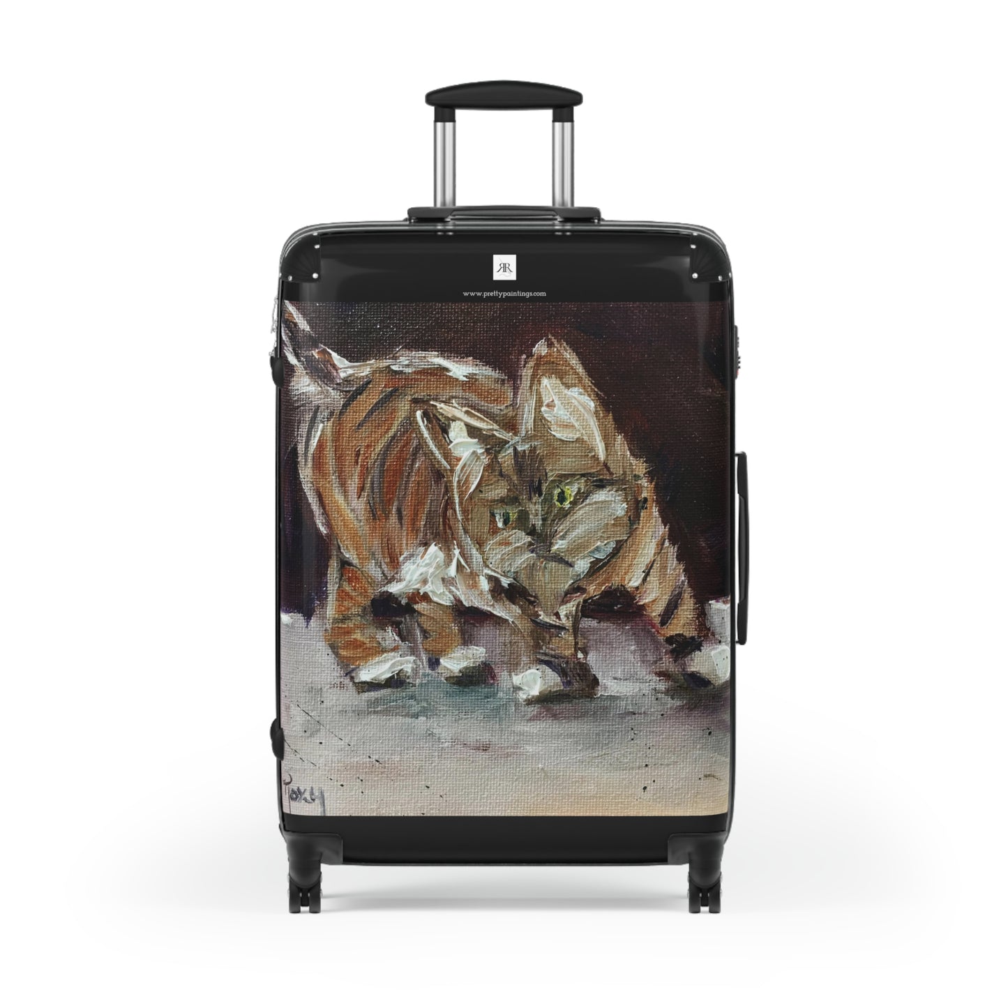 "Toulouse Tabby"  Carry on Suitcase (three sizes)