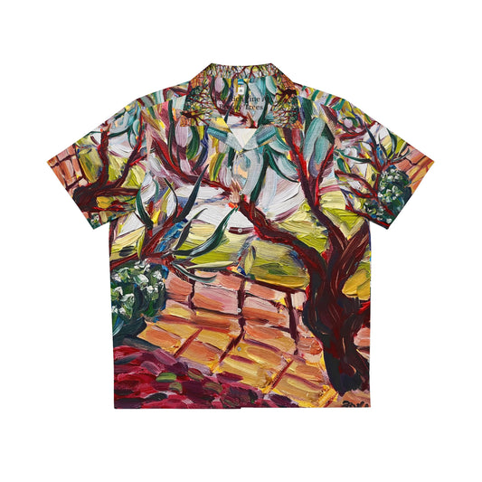 Breezy Trees  Men's Hawaiian Shirt