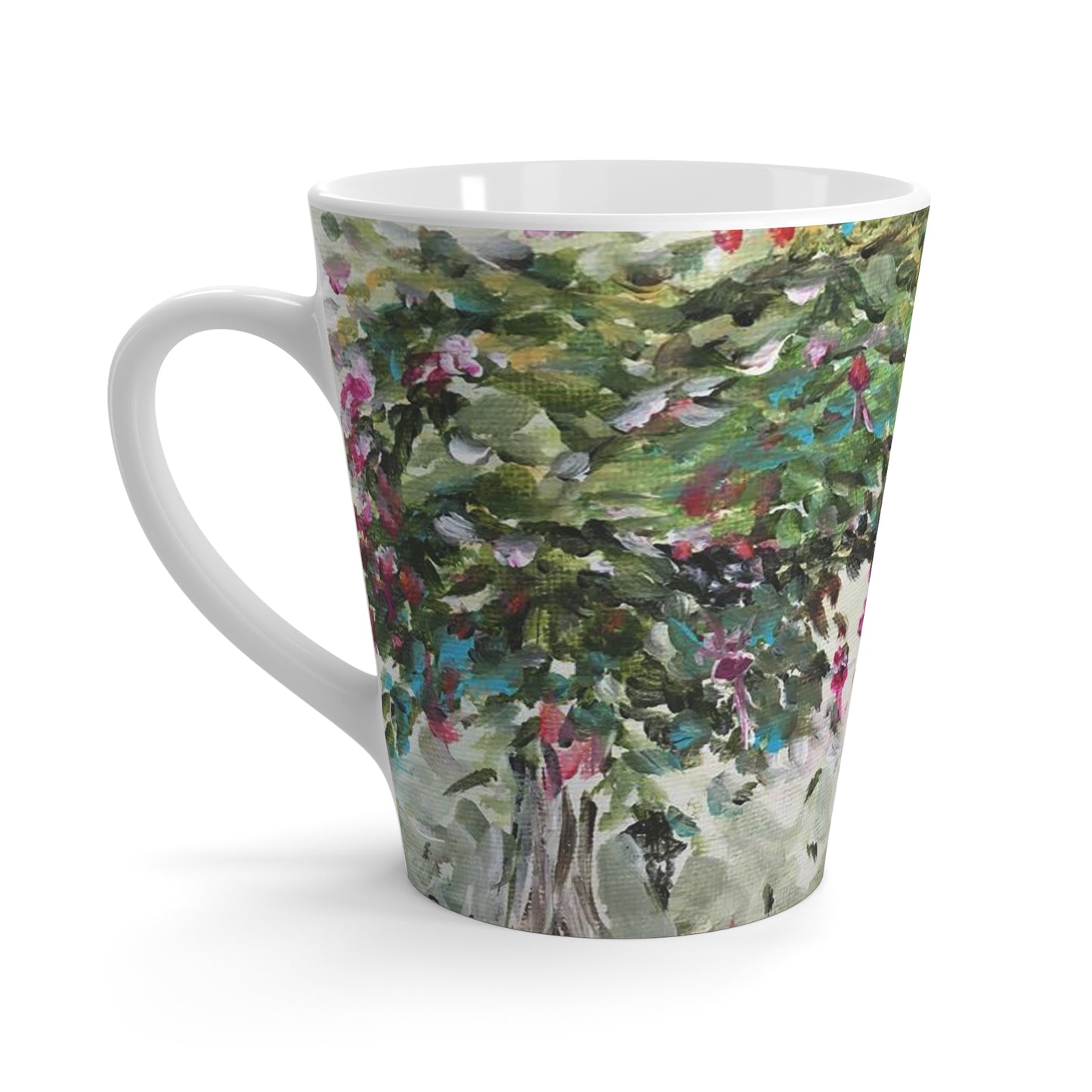 Mug - Hummingbird with Fuchsias-Made in and Ships from USA