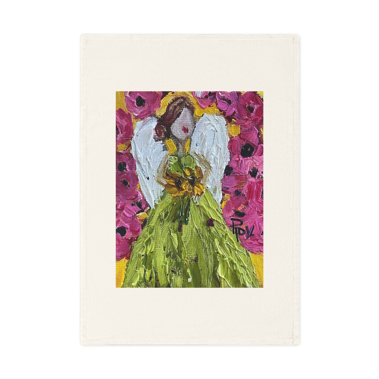 Angel of Blithe Organic Vegan Cotton Tea Towel