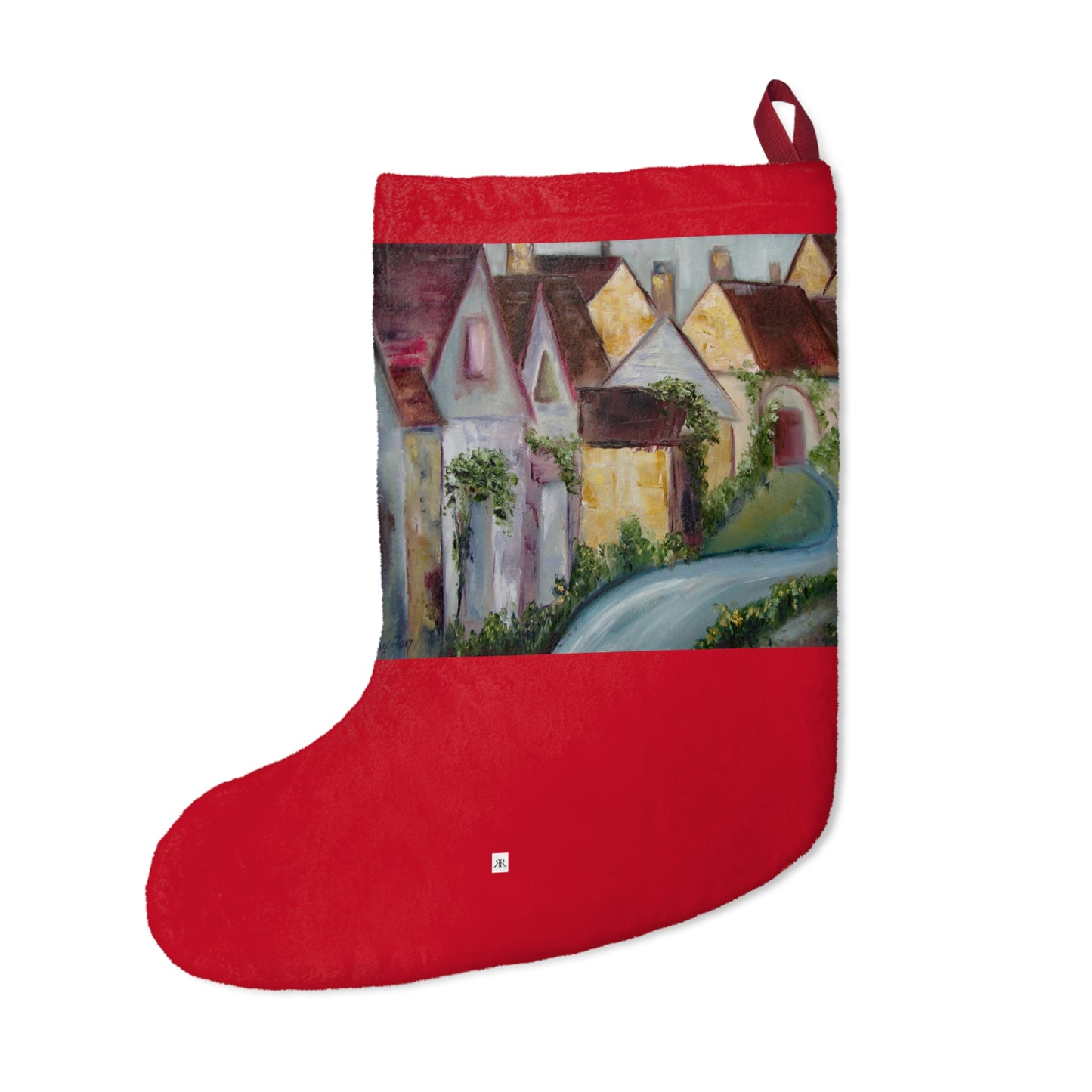 Arlington Row Bibury Christmas Stocking