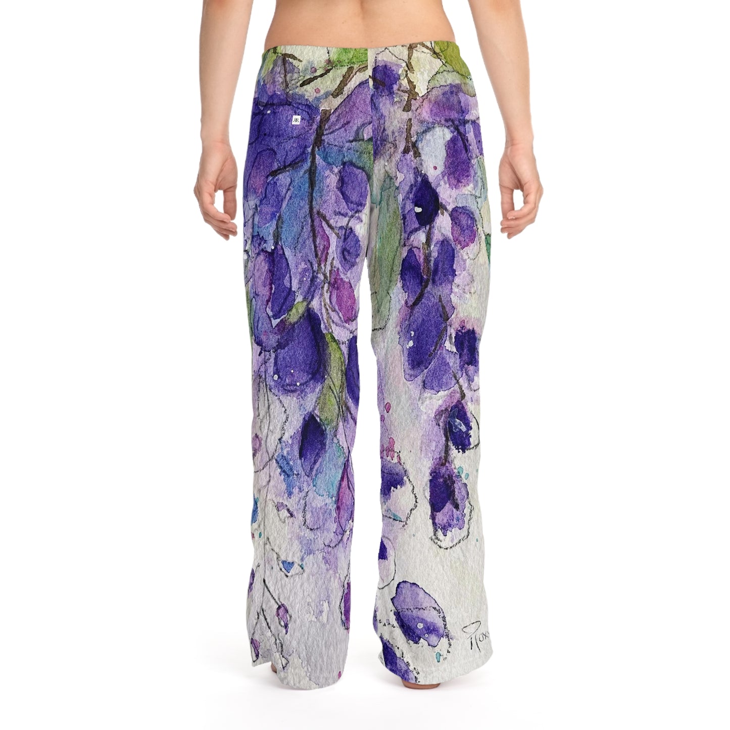 Pajama Pants - Purple Wisteria- Women's Pajama Pants