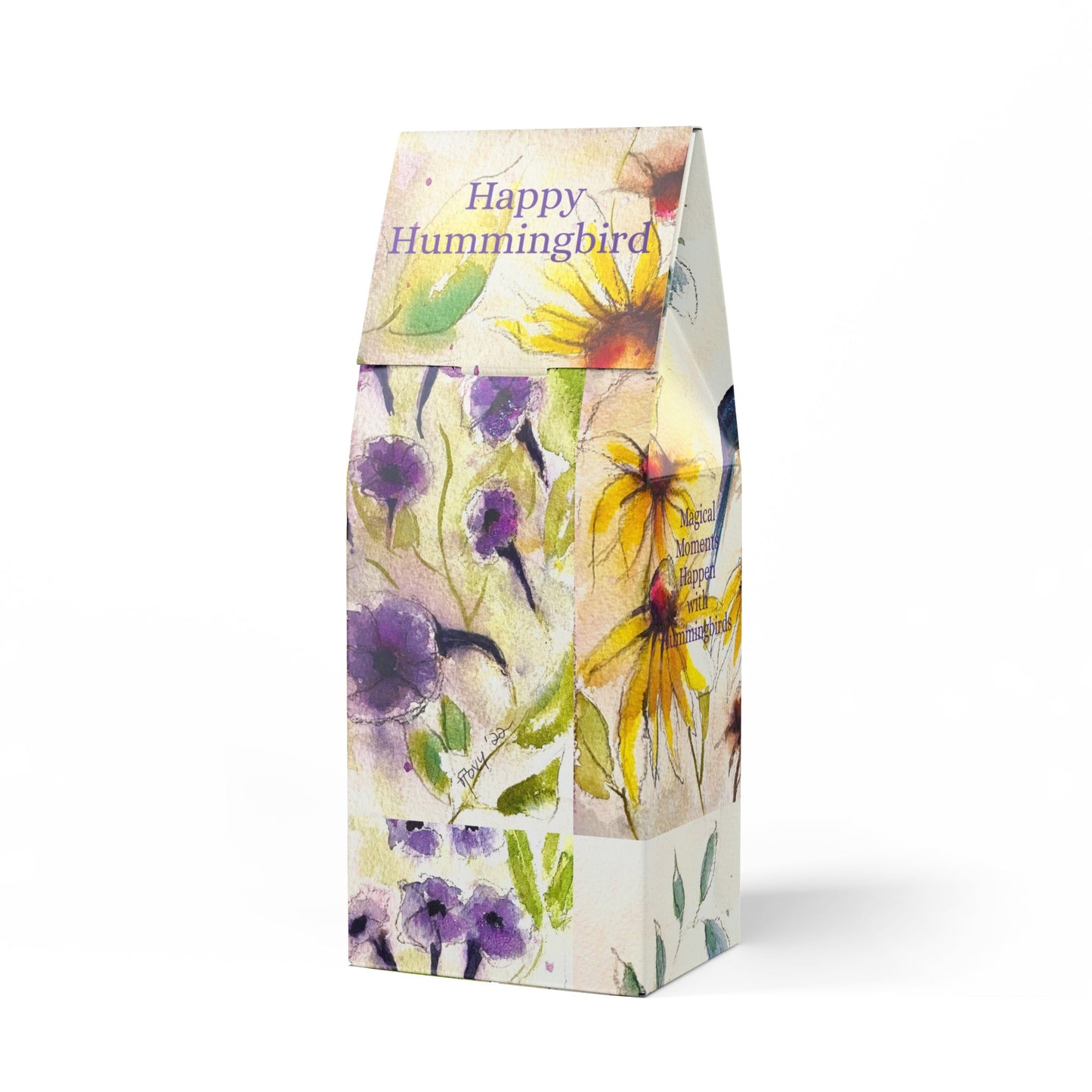 Happy Hummingbird #2- Toasty Roast Coffee 12.0z Bag