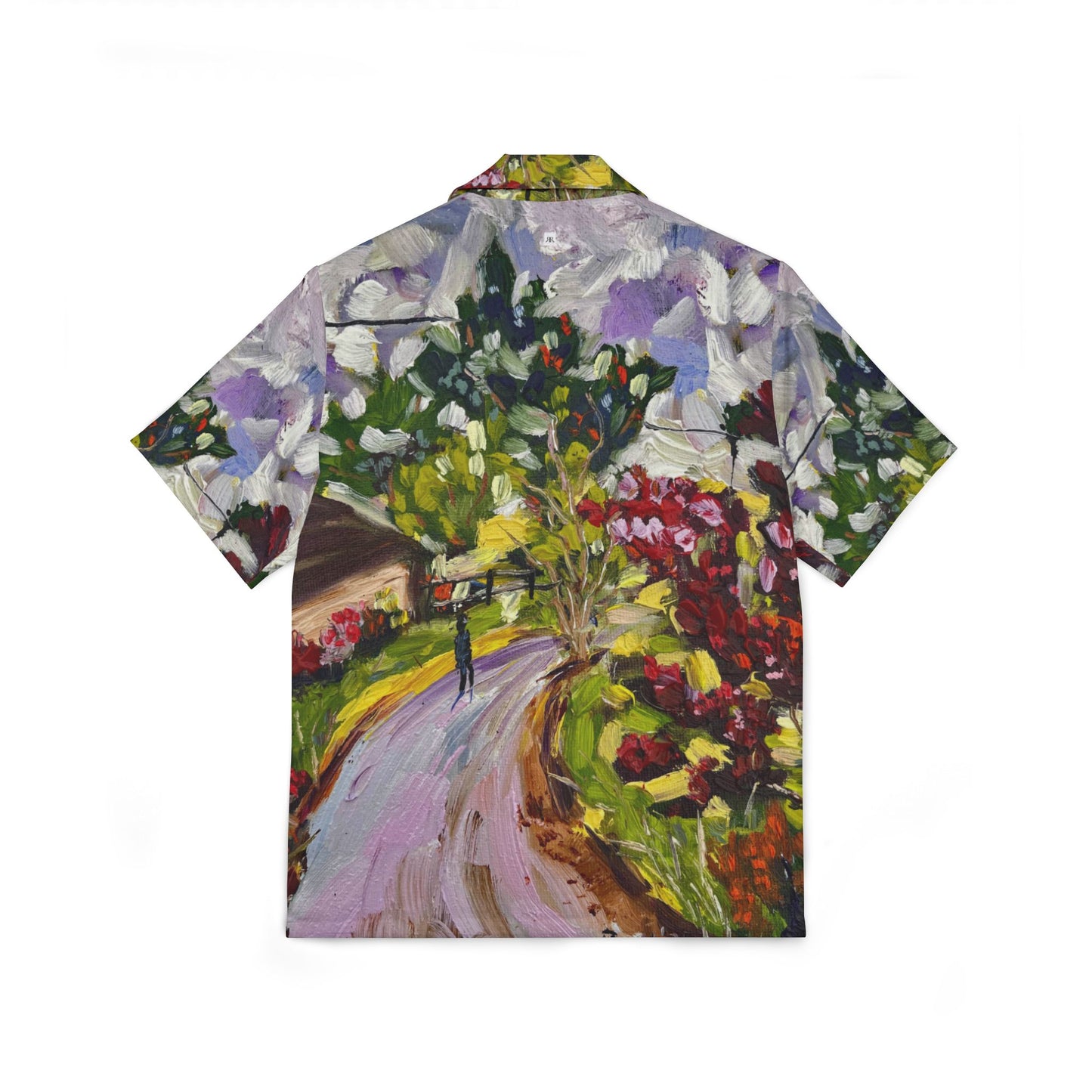 European Fit Hawaiian Camp Shirt - Dreamy Walk in Churchill-Cotswolds