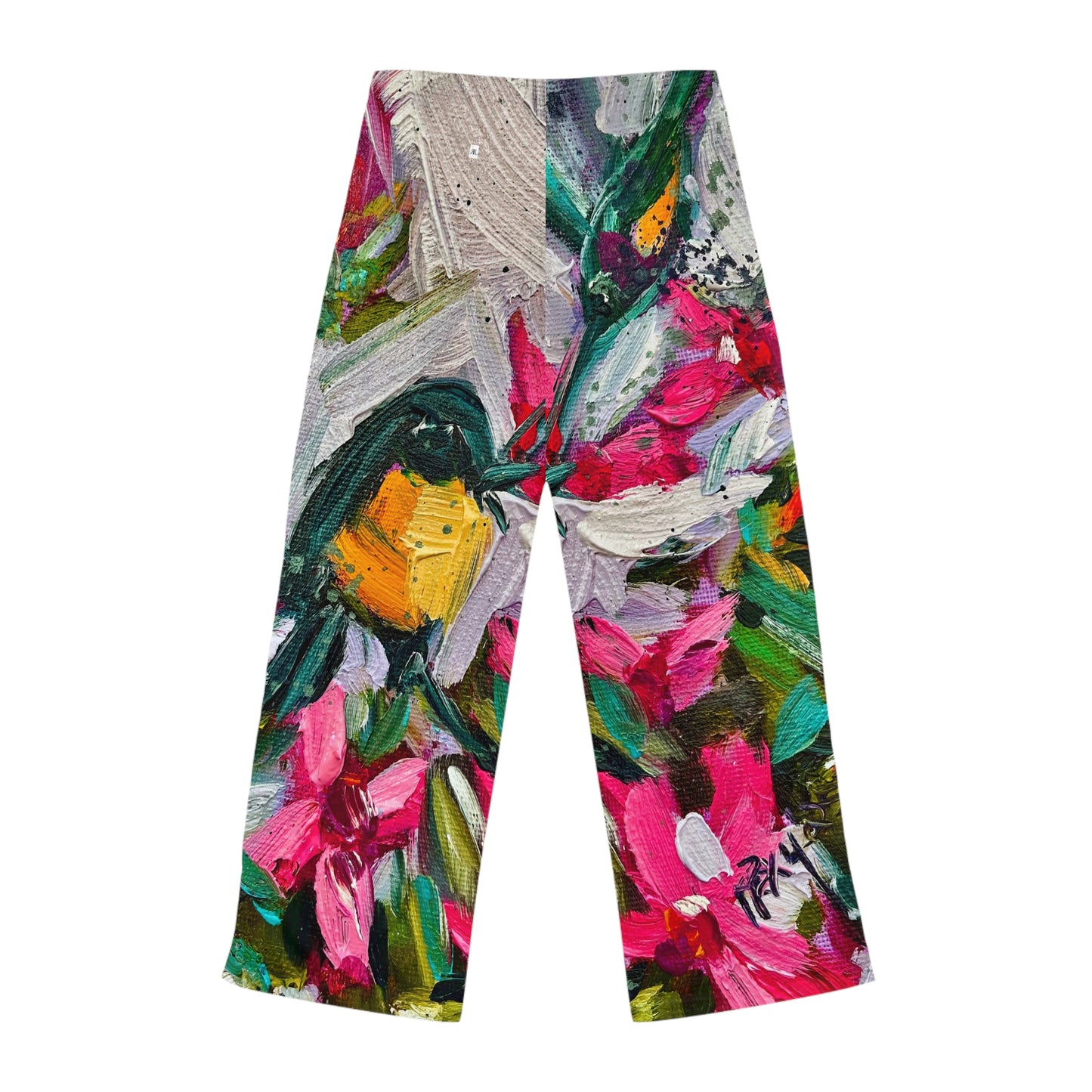 Pajama/Lounge Pants - Colorful Encounter-Goldfinch