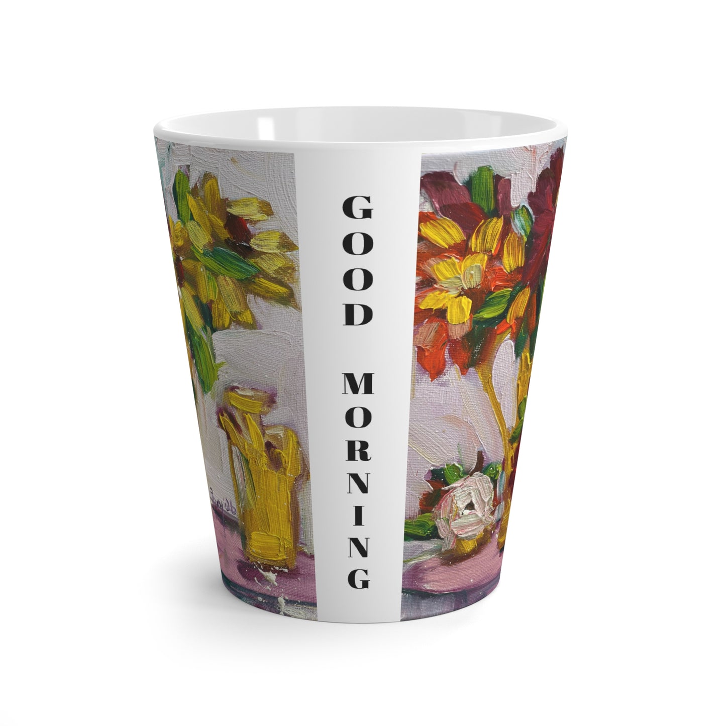 Mug - Good Morning -Petals on the Patio