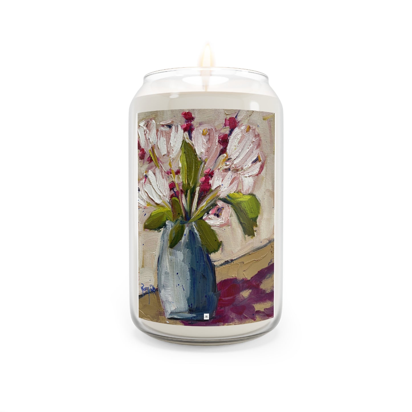 Scented Candle, 13.75oz-Tulips on the Table