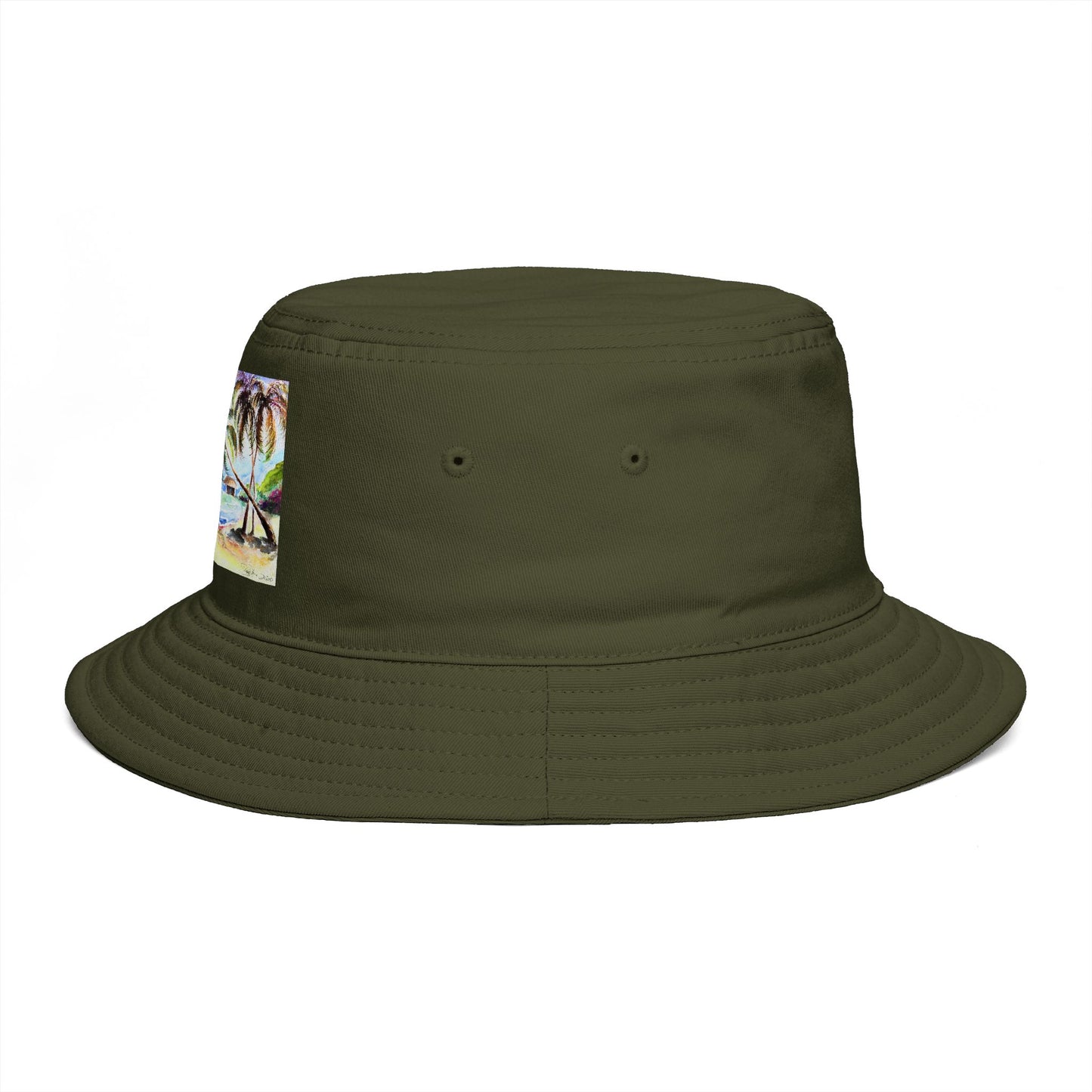 Roxy Rich Fine Art -Hawaii Awaits - Stylish Durable Bucket Hat