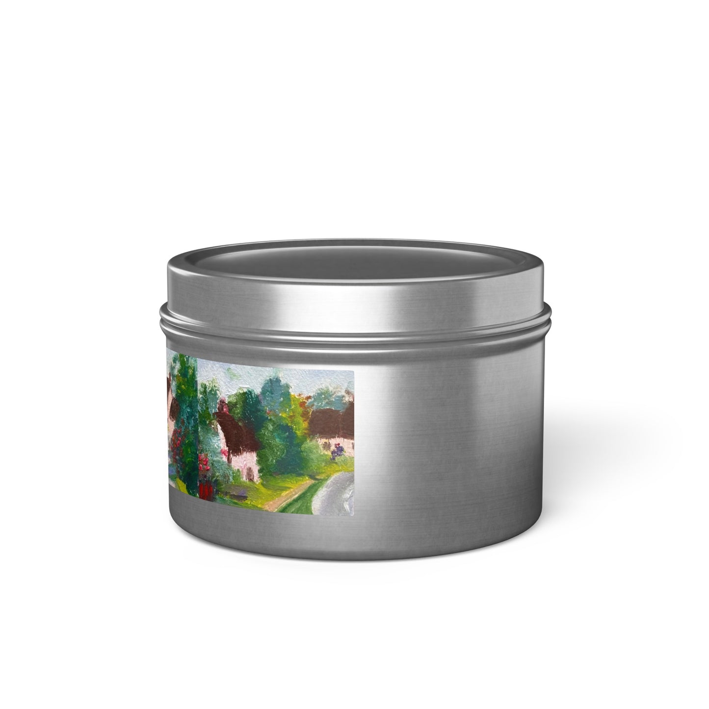 Little Cotswolds Village Tin Candle