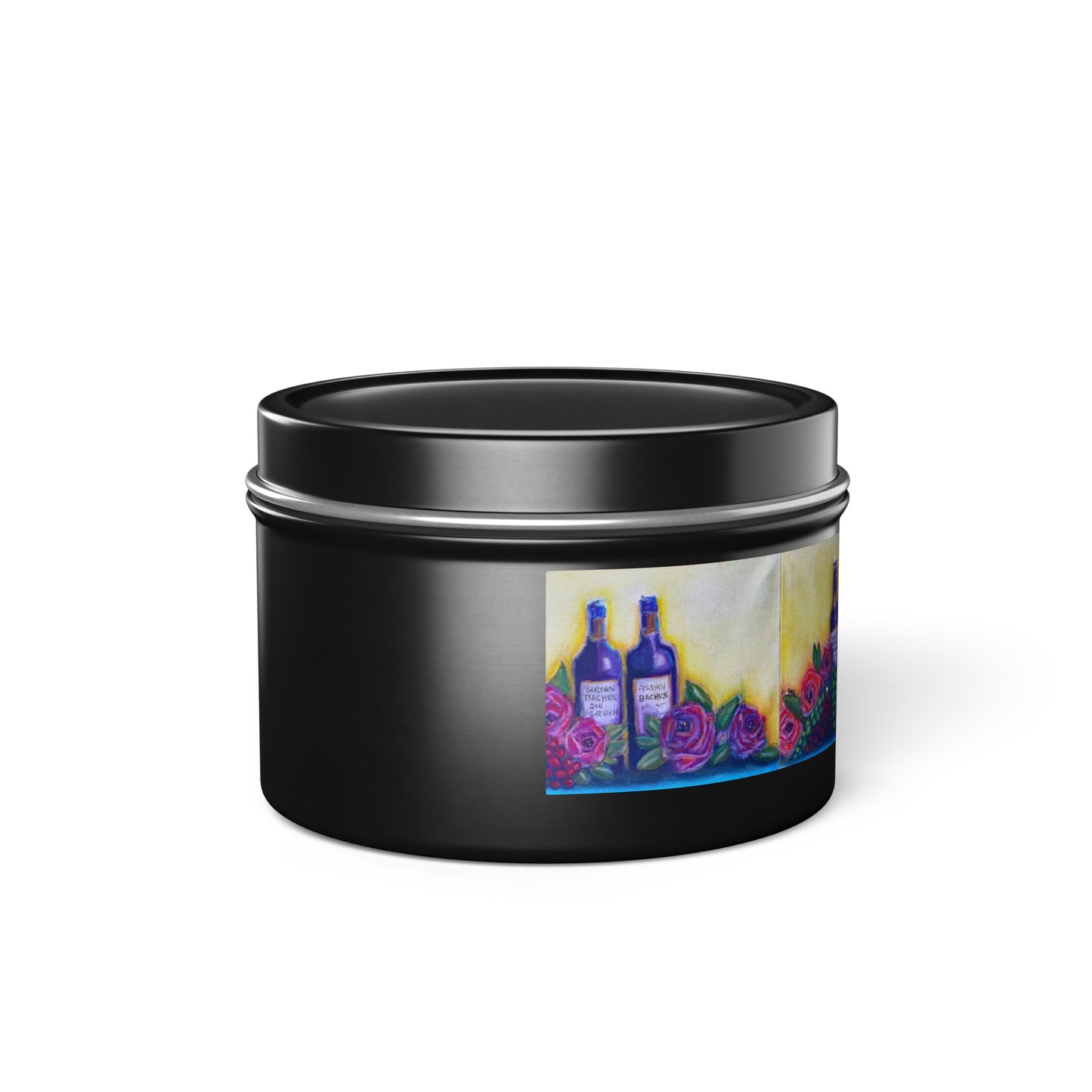 GBV Wine and Roses Tin Candle