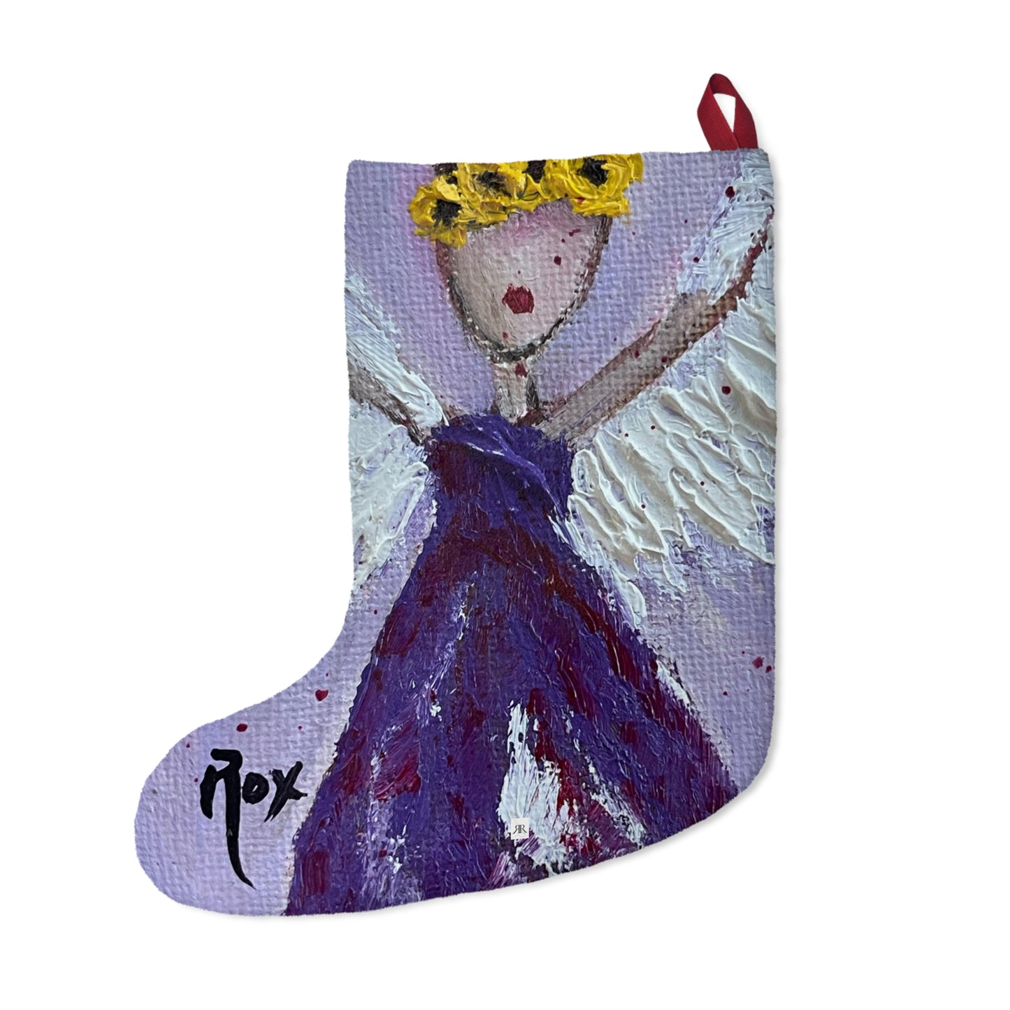 Guiding Angel Christmas Stocking