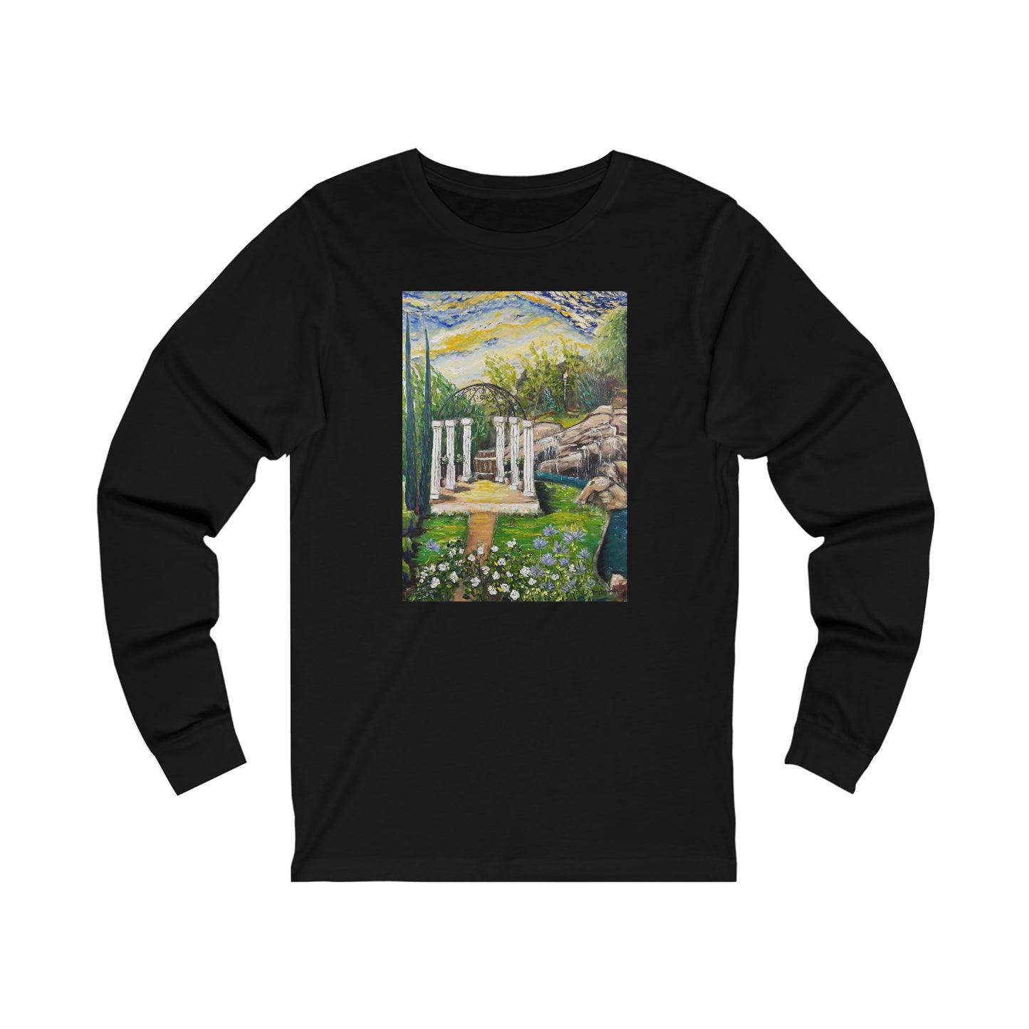 The Pergola at GBV Unisex Jersey Long Sleeve Tee