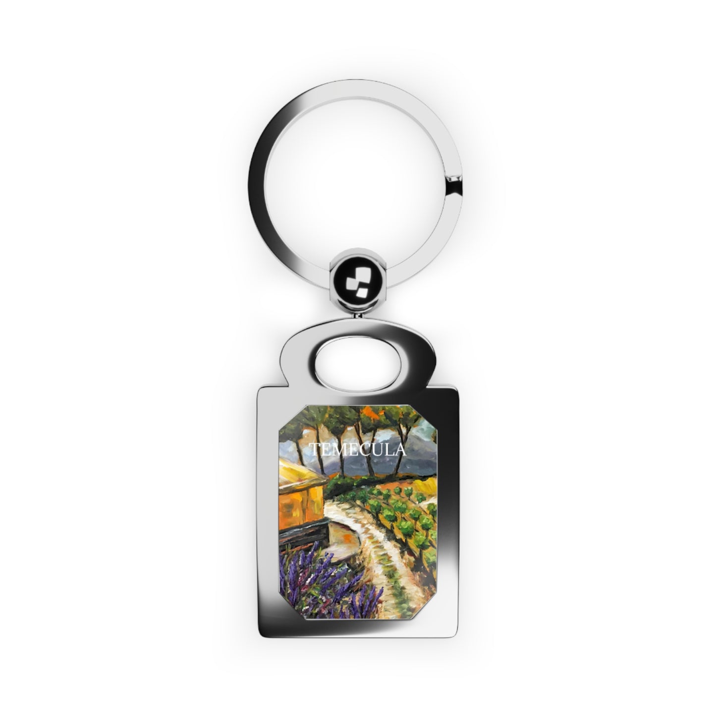 Summer Vines Faulker Winery Temecula Rectangle Photo Keyring