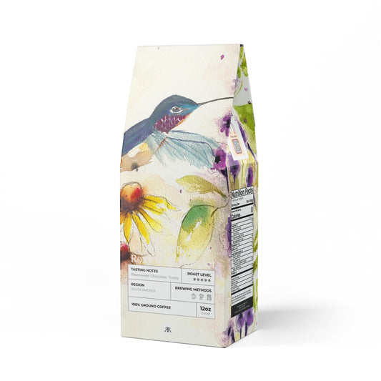 Happy Hummingbird #2- Toasty Roast Coffee 12.0z Bag