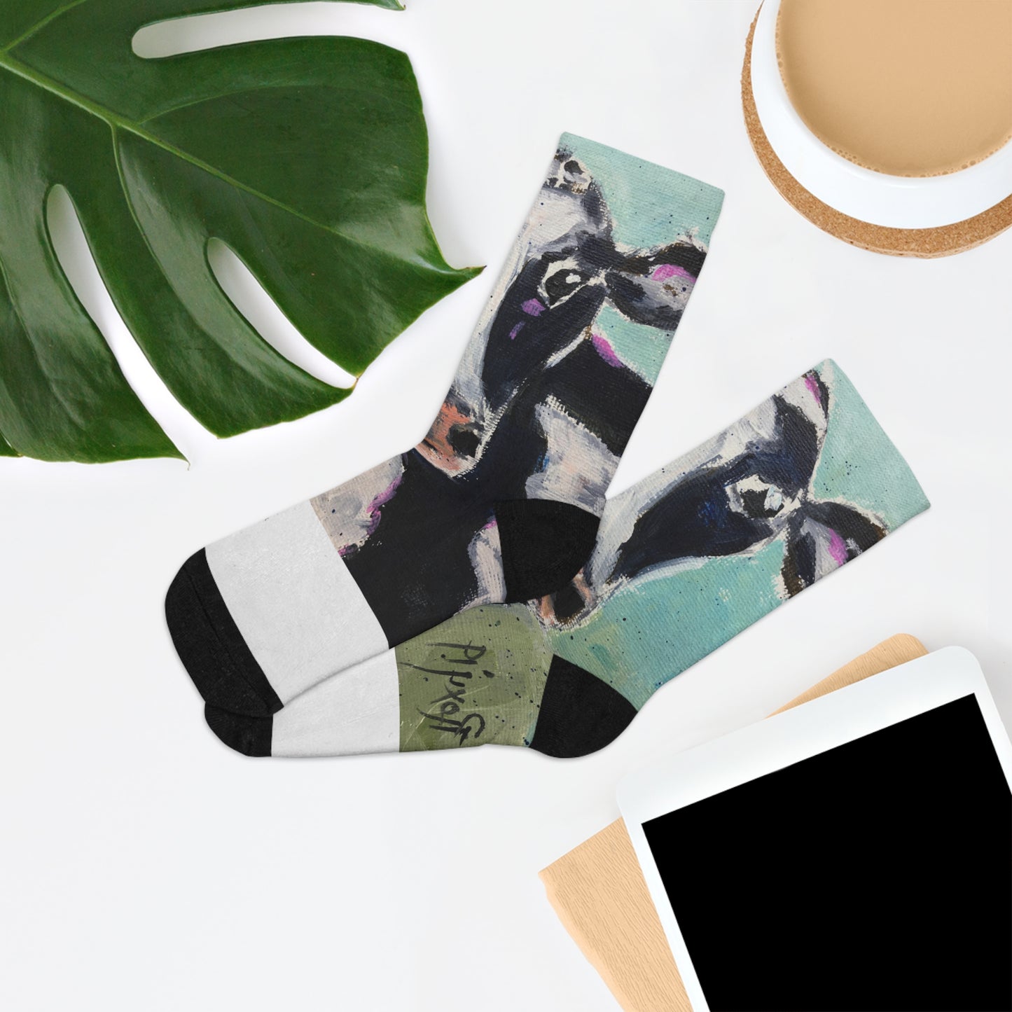 Chaussettes Vache Edna