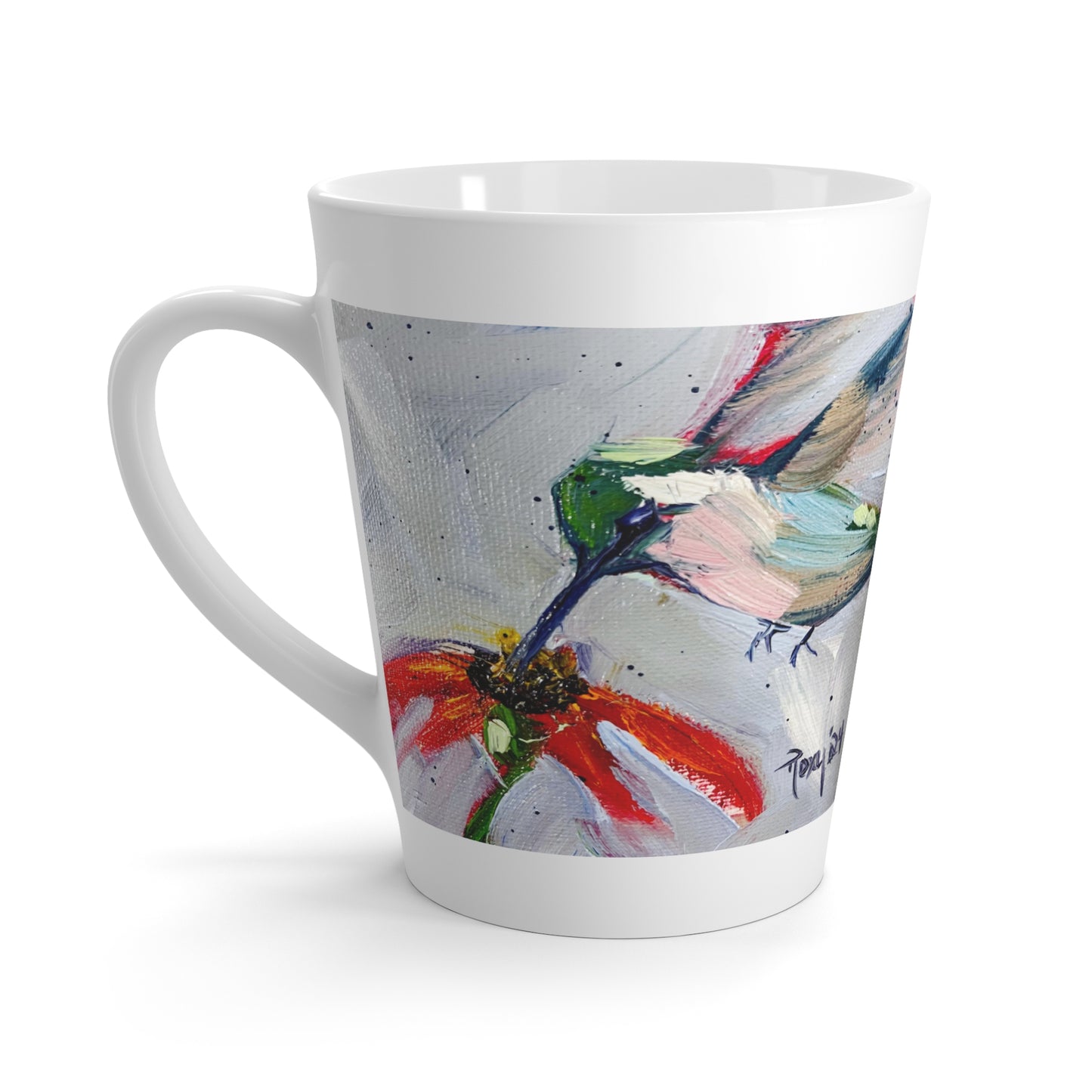 Mug - Hummingbird at a Coneflower-Made in and Ships from USA